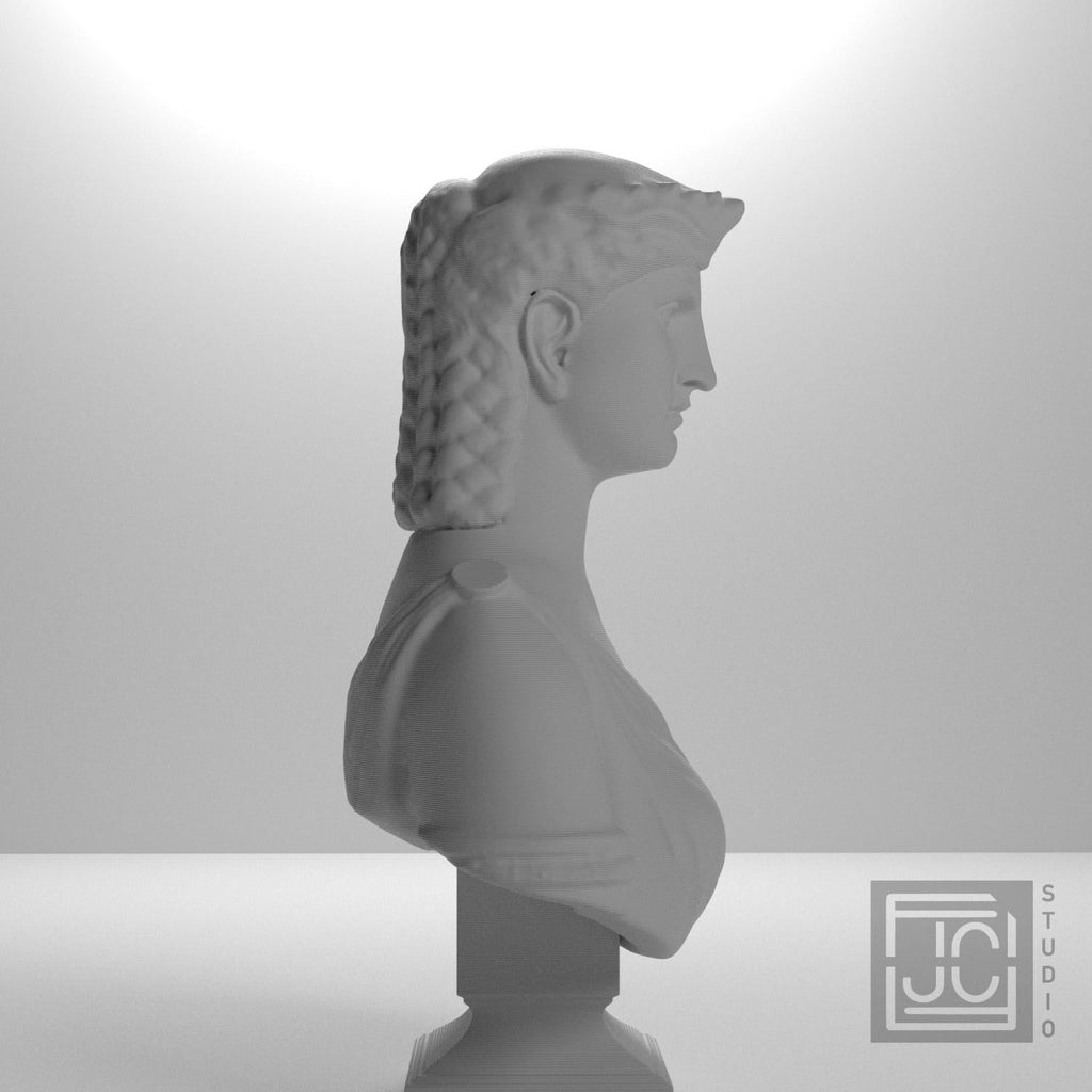Cleopatra 3D Printed Collectible Bust