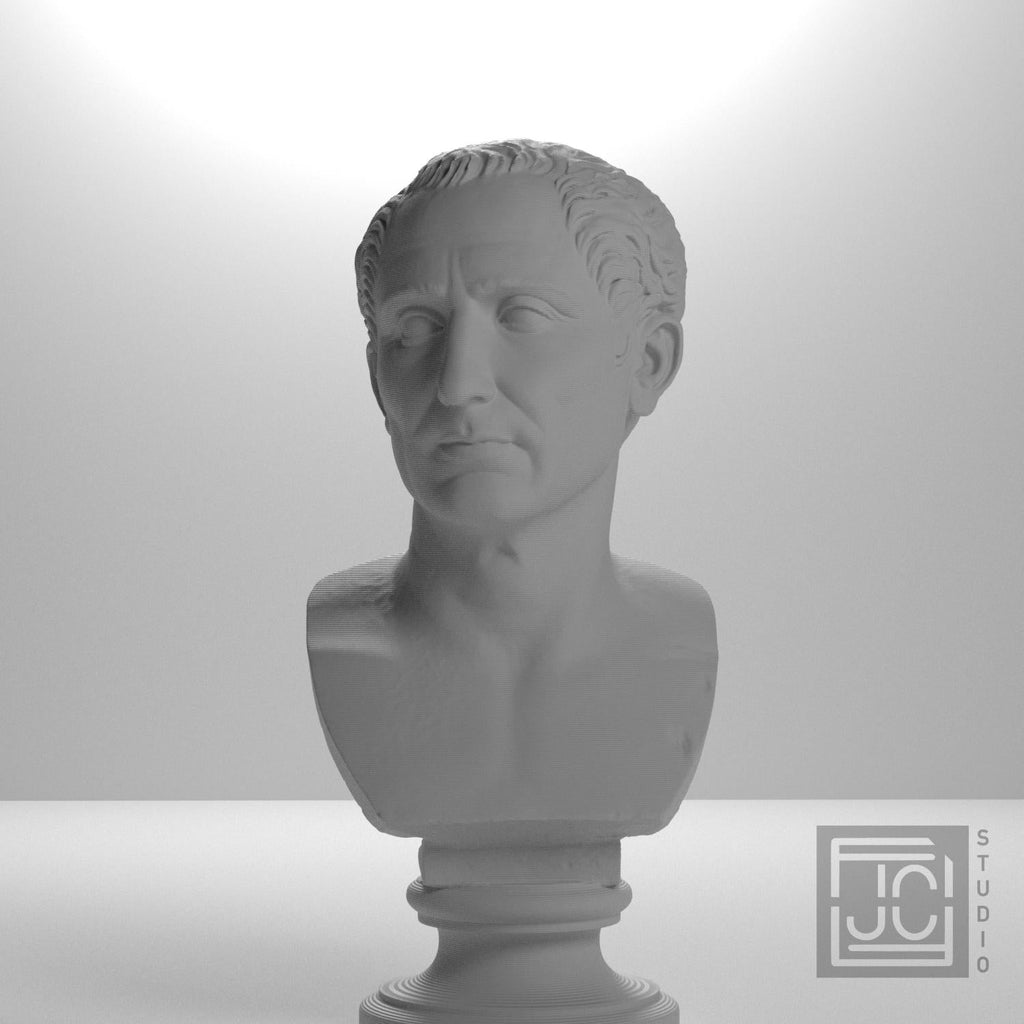 Farnese Caesar 3D Printed Collectible Bust