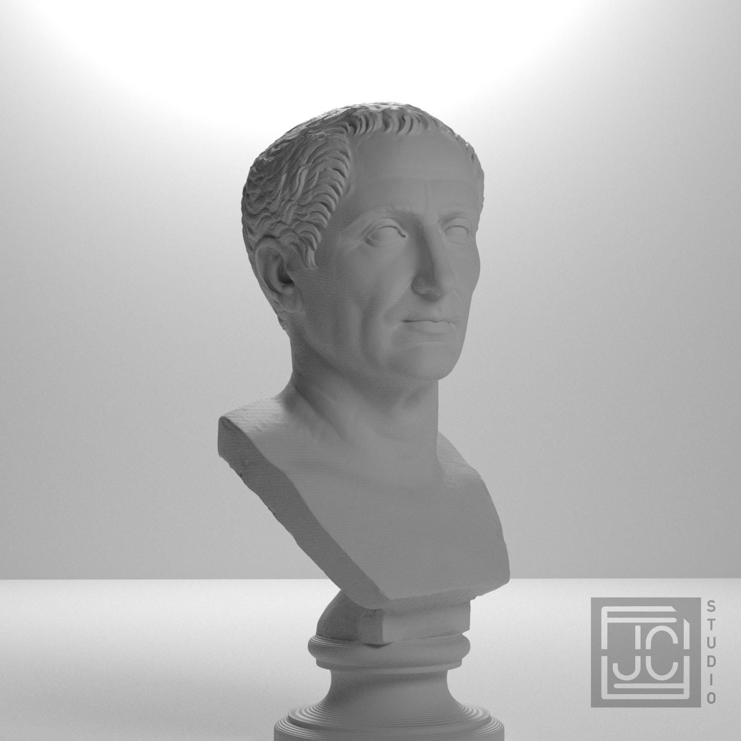 Farnese Caesar 3D Printed Collectible Bust
