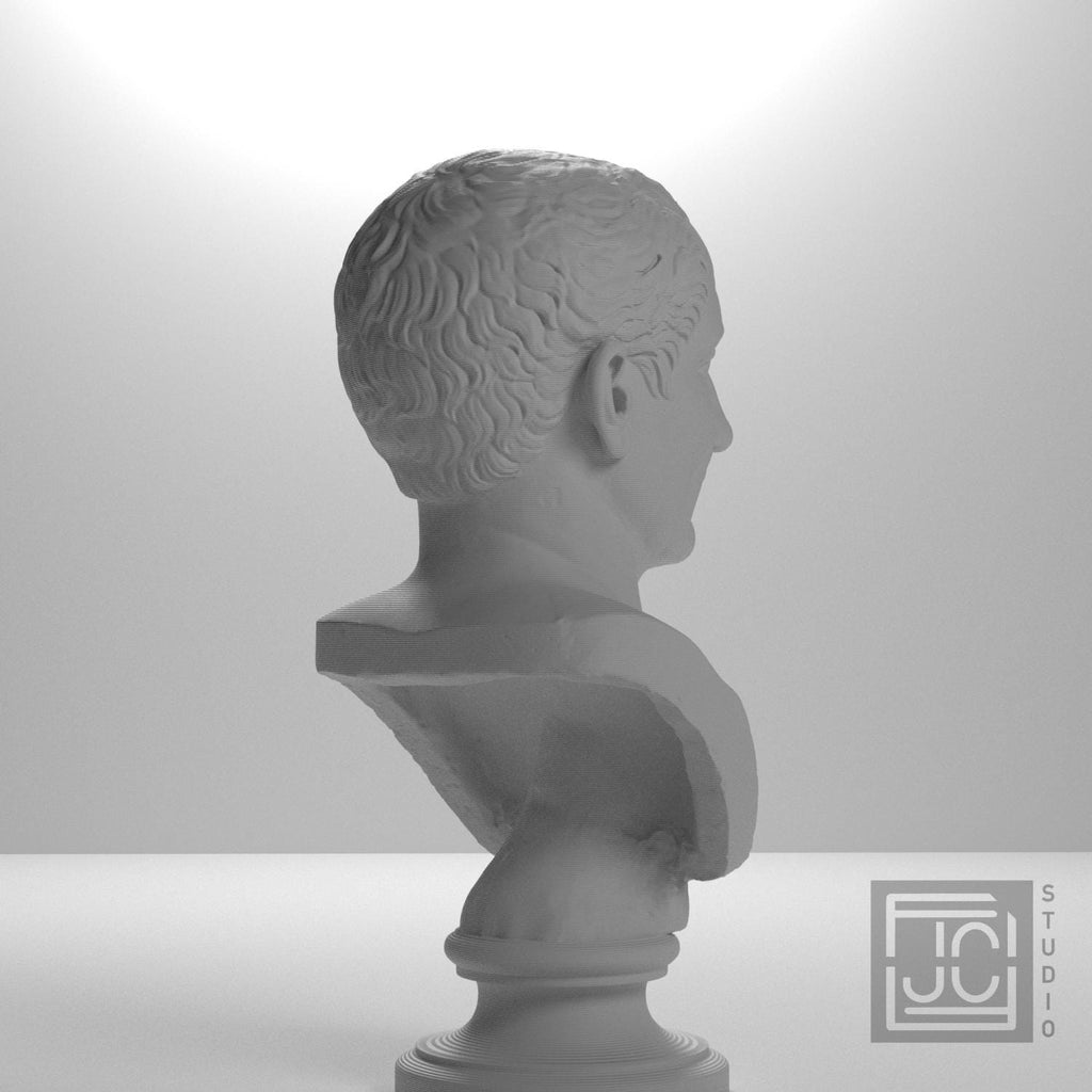 Farnese Caesar 3D Printed Collectible Bust