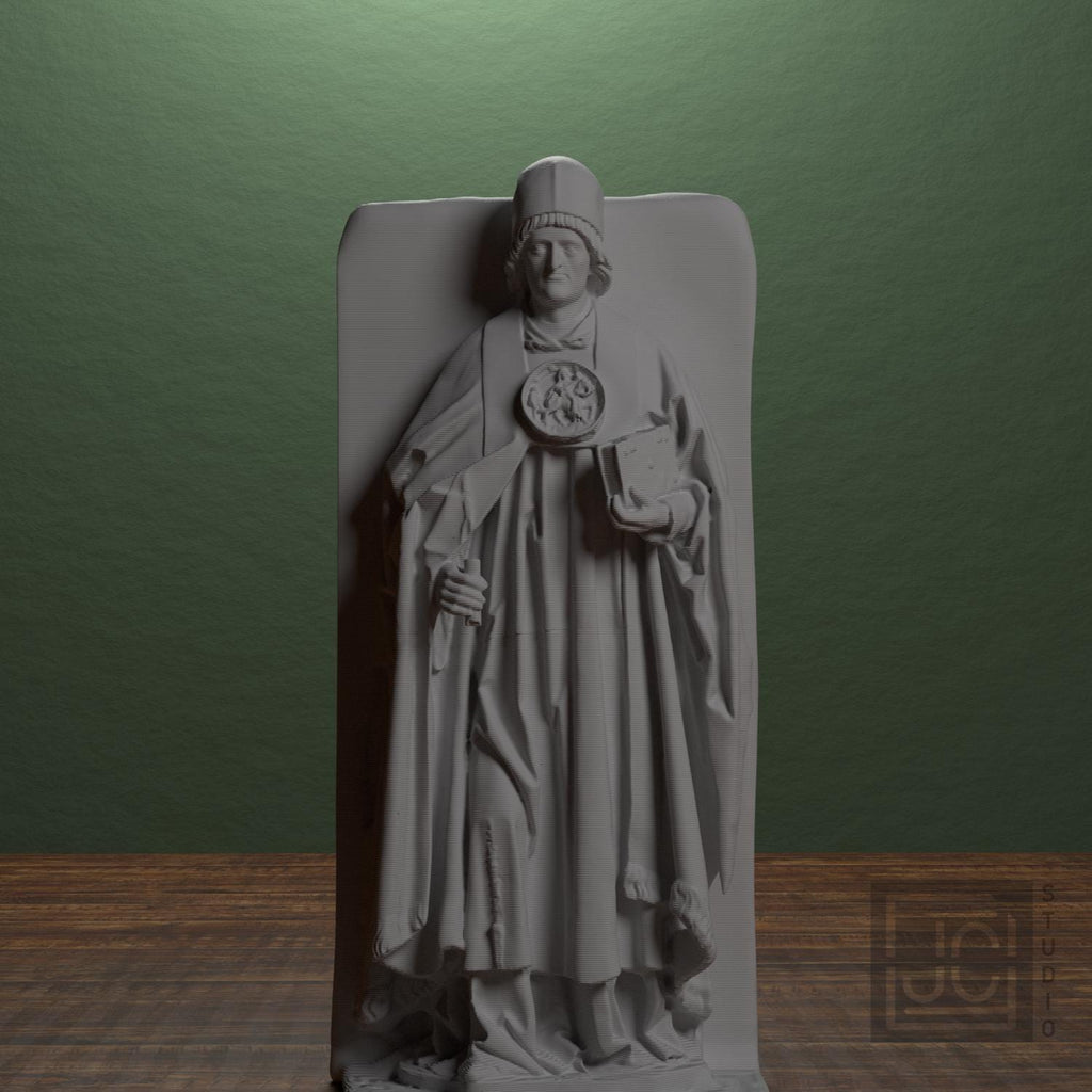 Adalbert of Saxony 3D Printed Collectible Bust