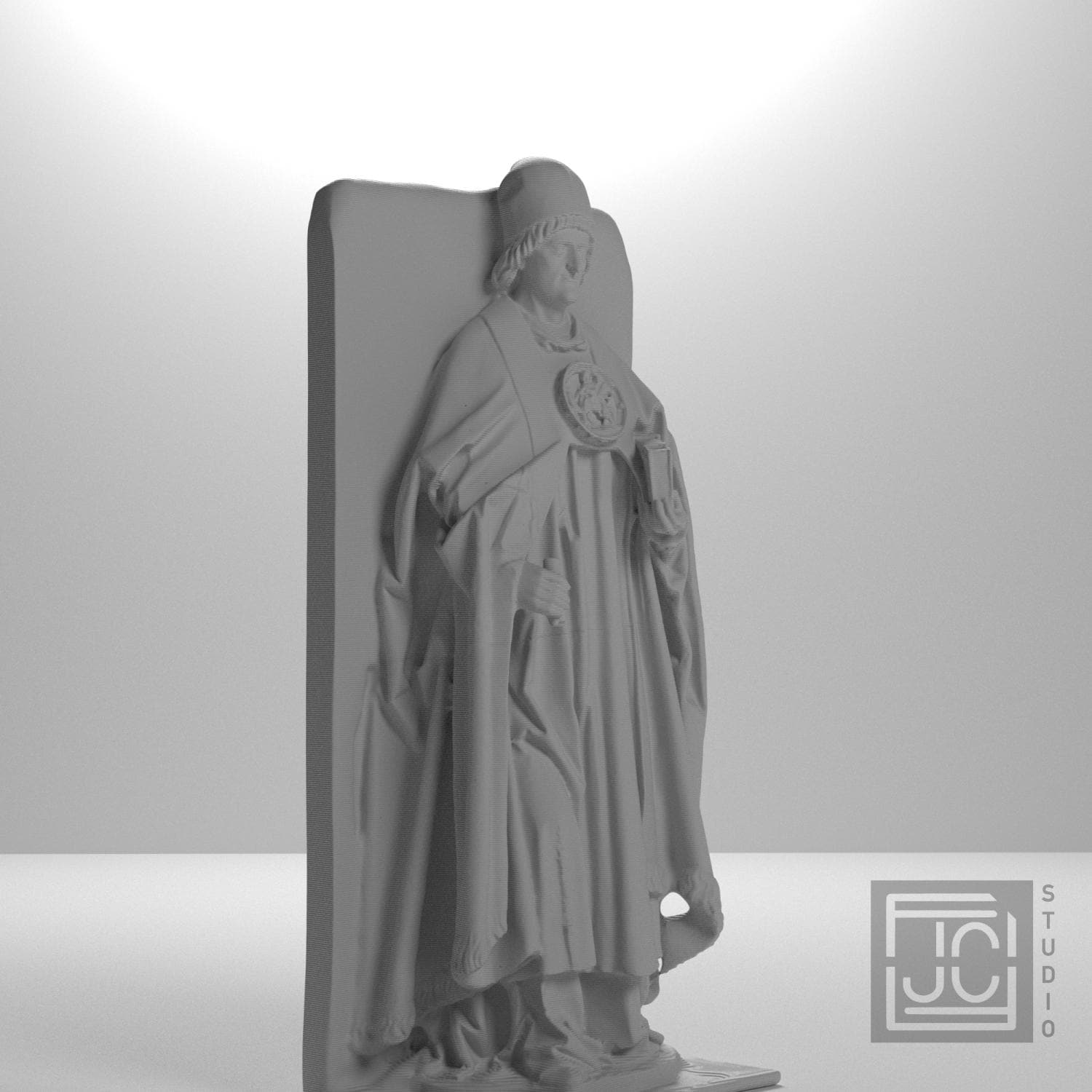 Adalbert of Saxony 3D Printed Collectible Bust