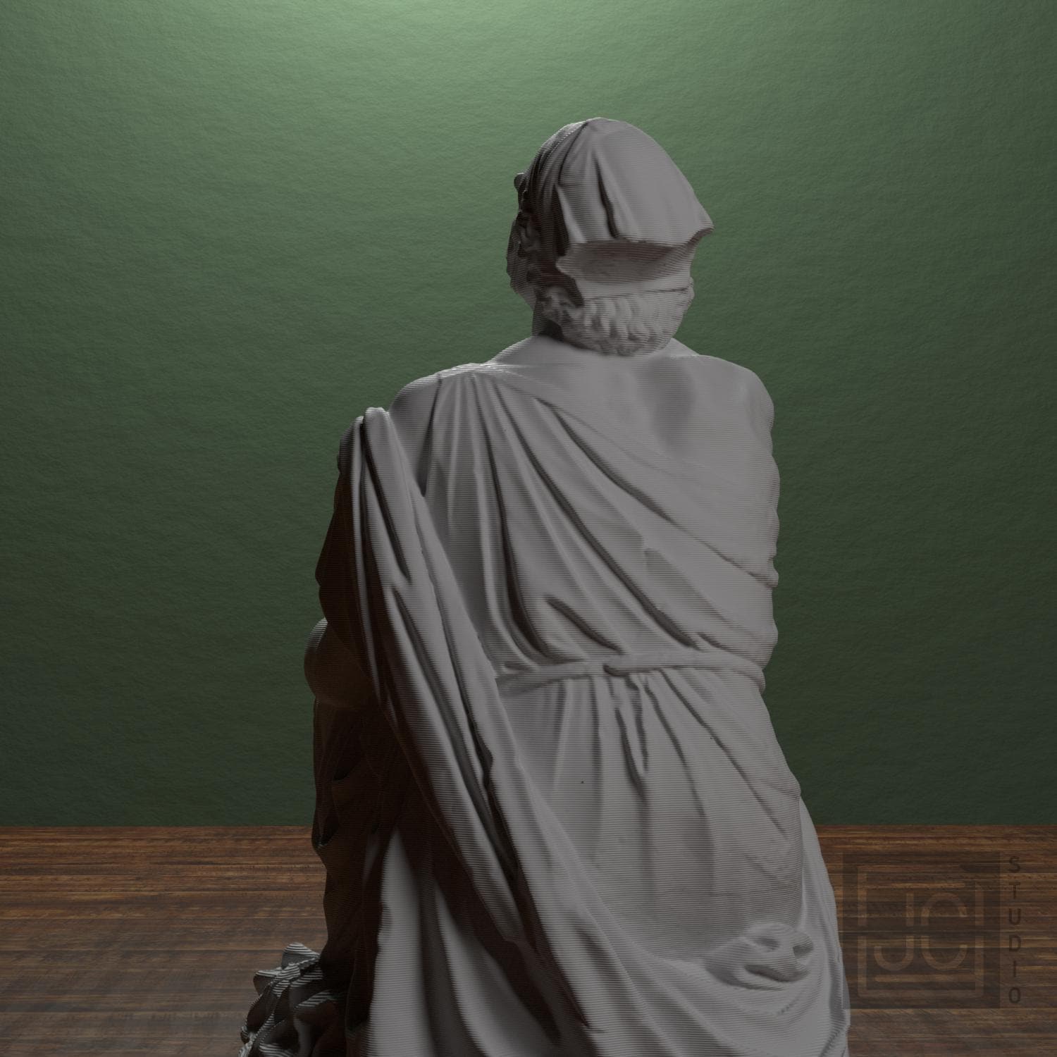 Old Drunkard 3D Printed Museum Replica