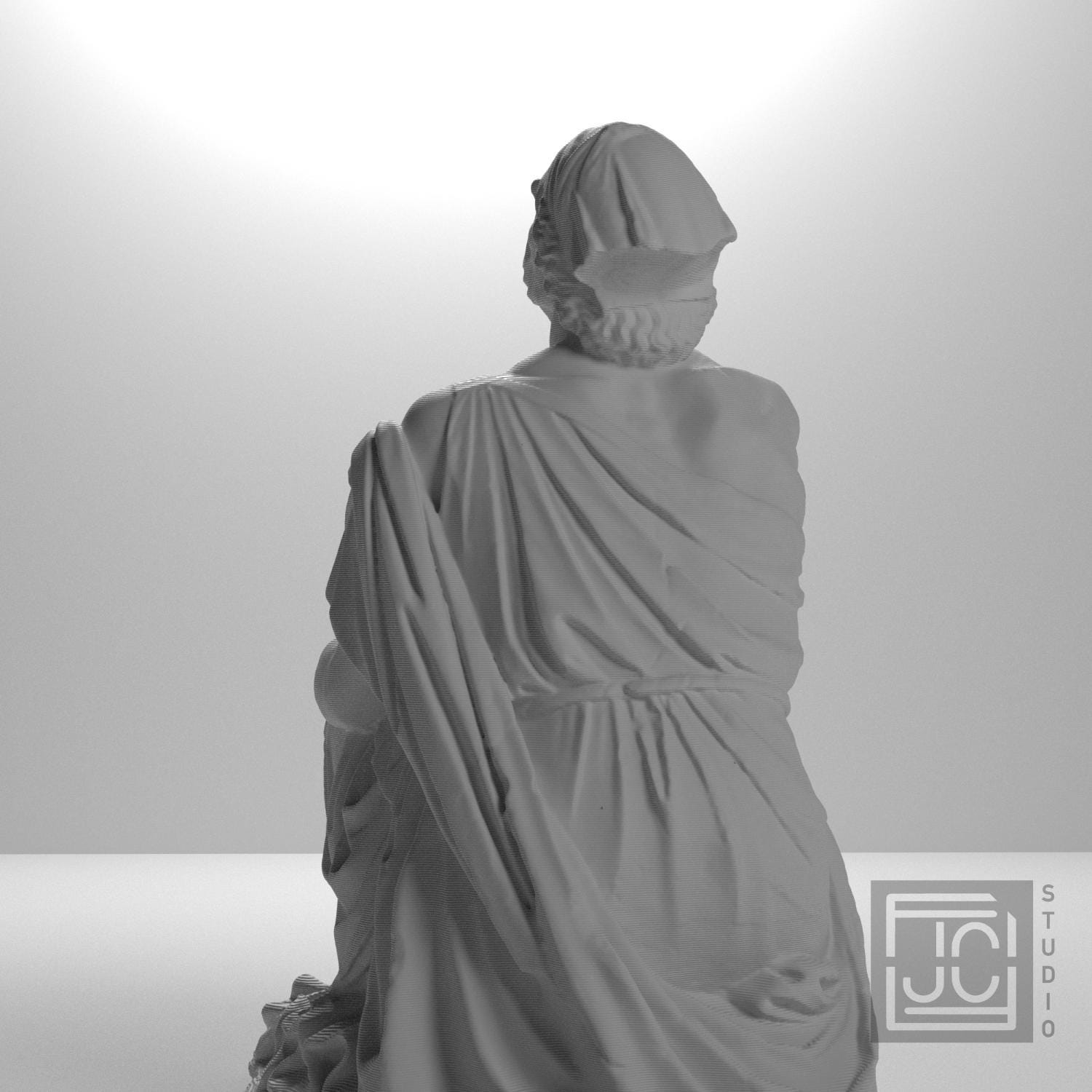 Old Drunkard 3D Printed Museum Replica