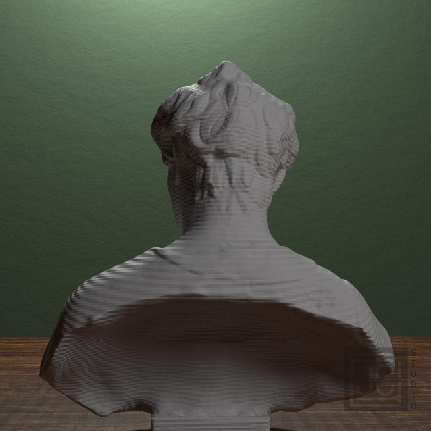 John the Baptist 3D Printed Collectible Bust