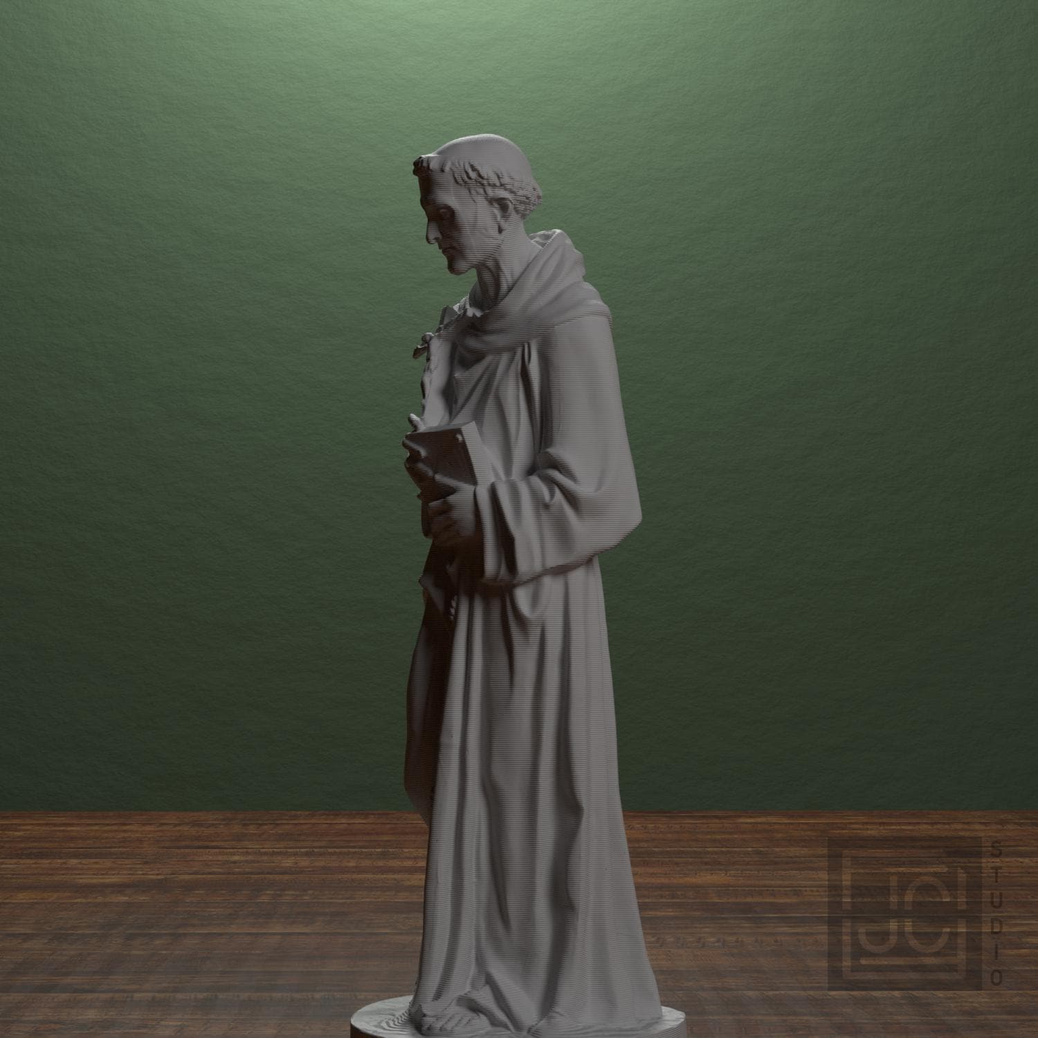 St. Francis of Assisi 3D Printed Museum Replica