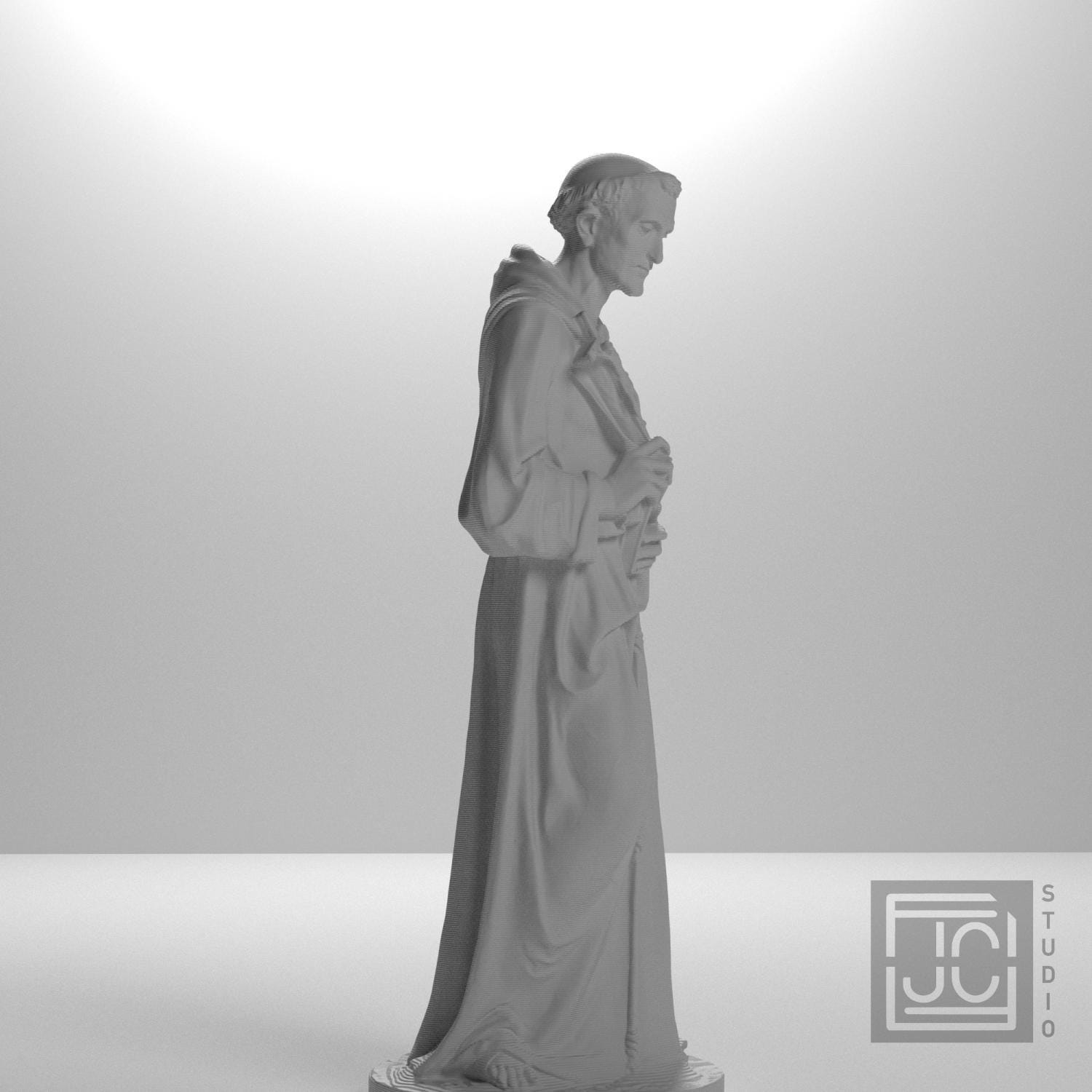 St. Francis of Assisi 3D Printed Museum Replica