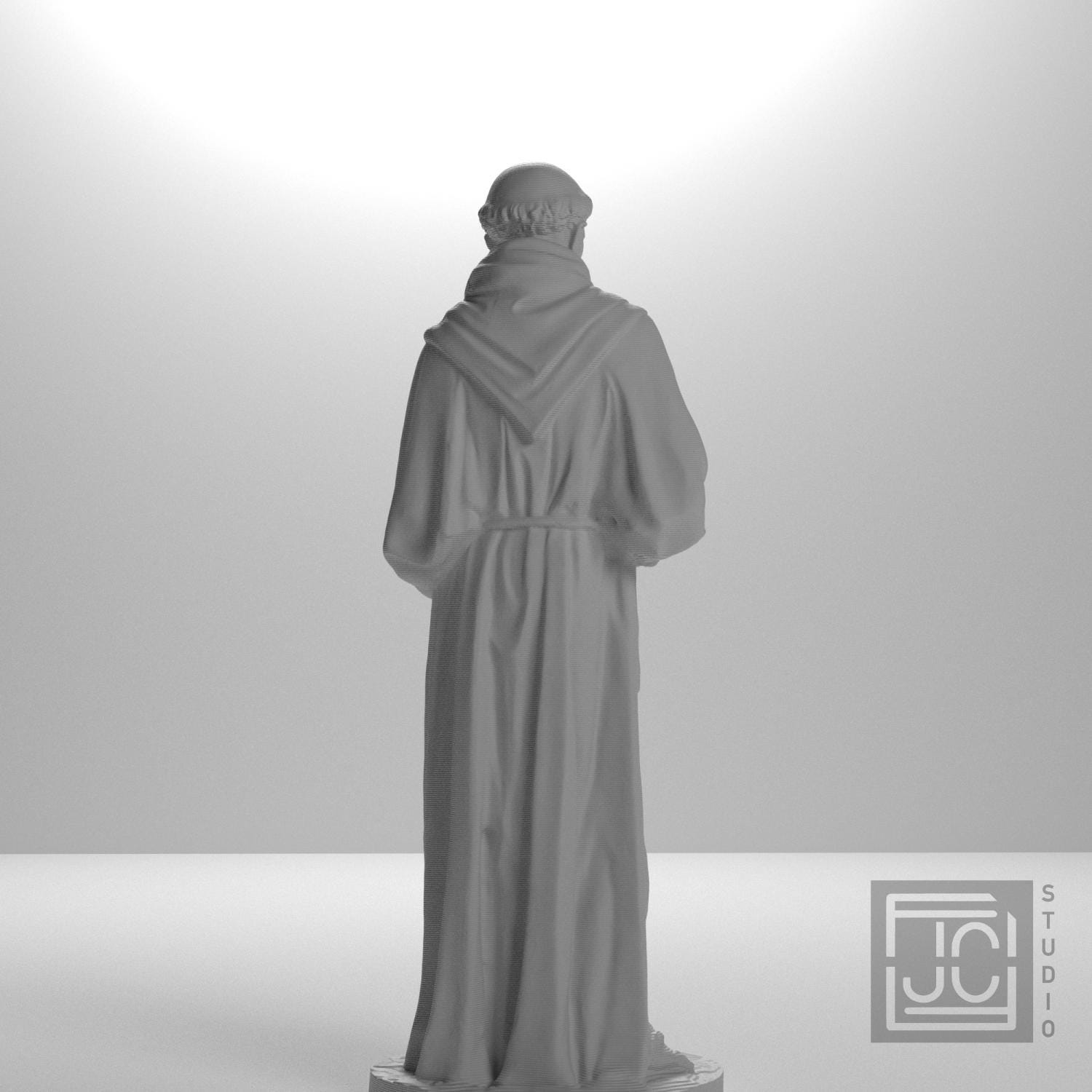 St. Francis of Assisi 3D Printed Museum Replica