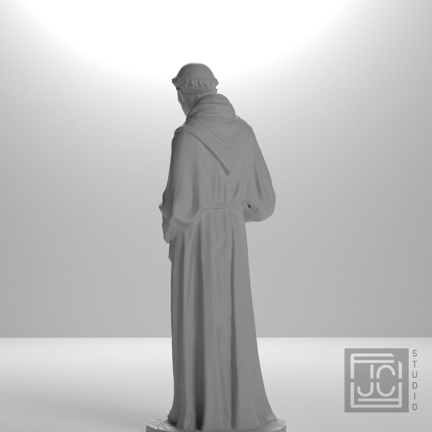 St. Francis of Assisi 3D Printed Museum Replica