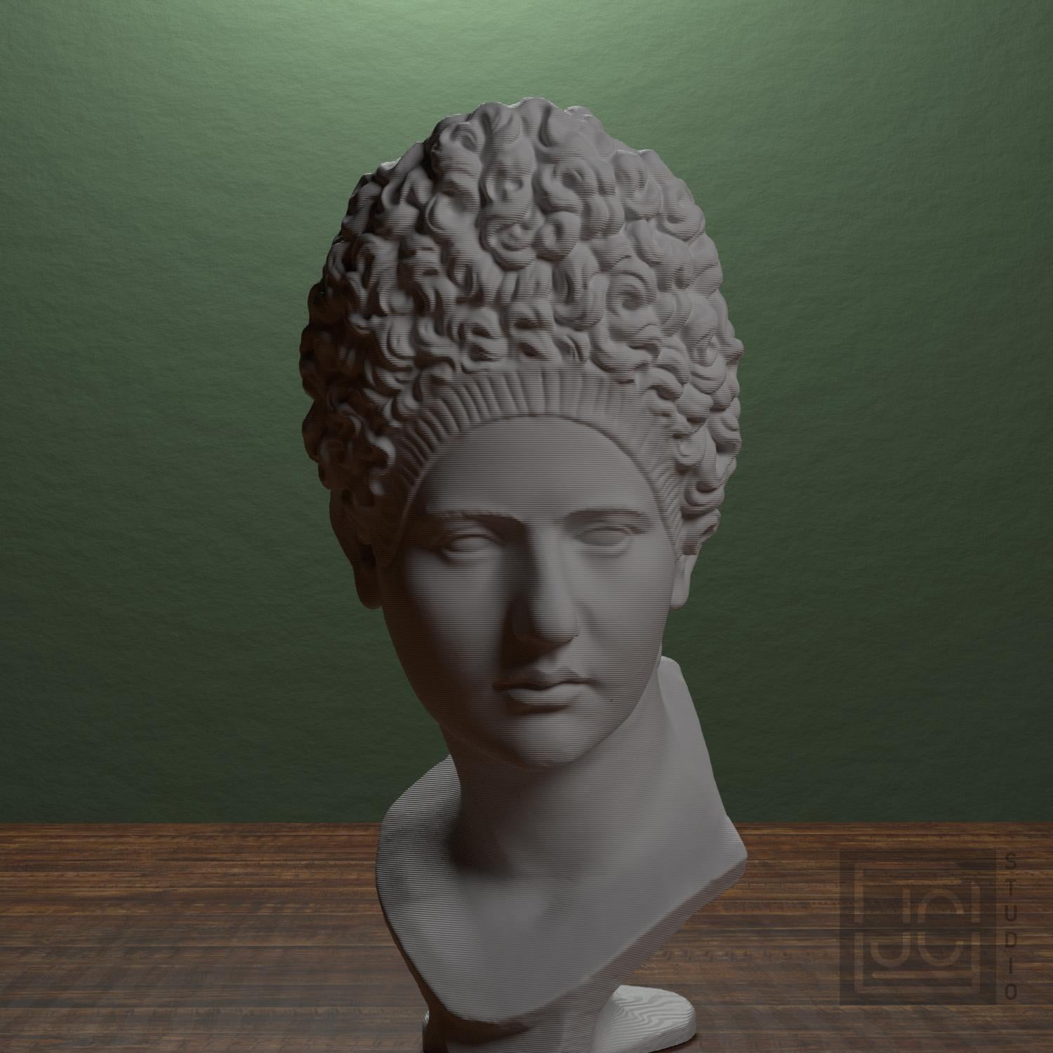Iulia Titi 3D Printed Collectible Bust