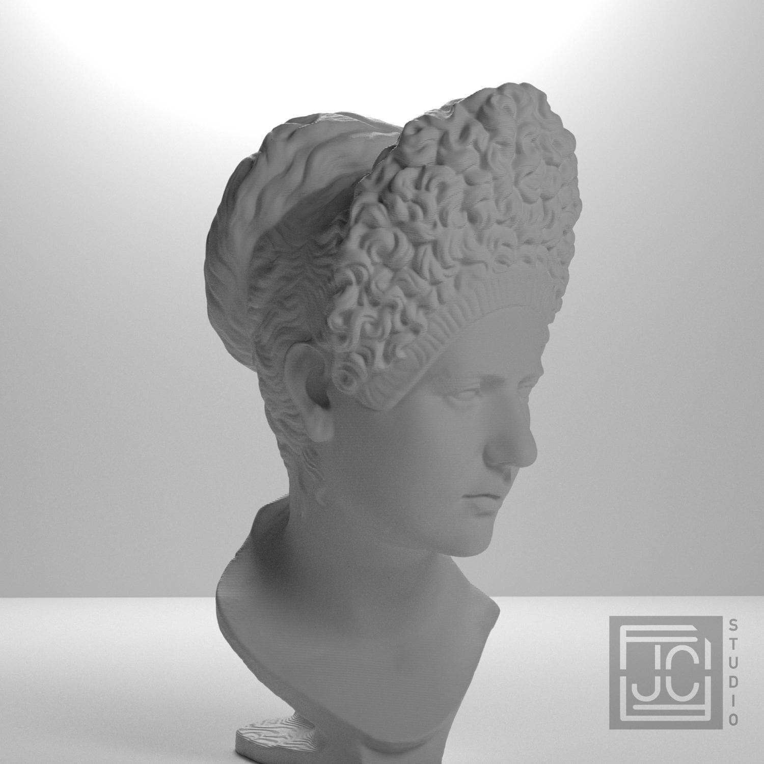 Iulia Titi 3D Printed Collectible Bust