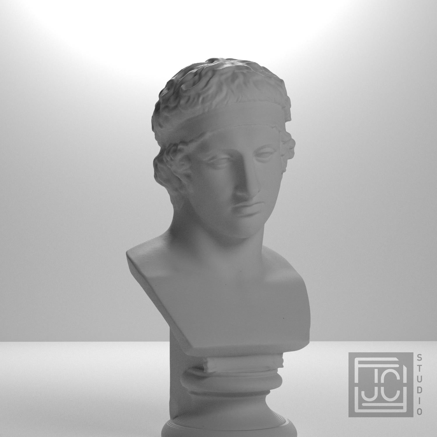 Diadumenos 3D Printed Collectible Bust