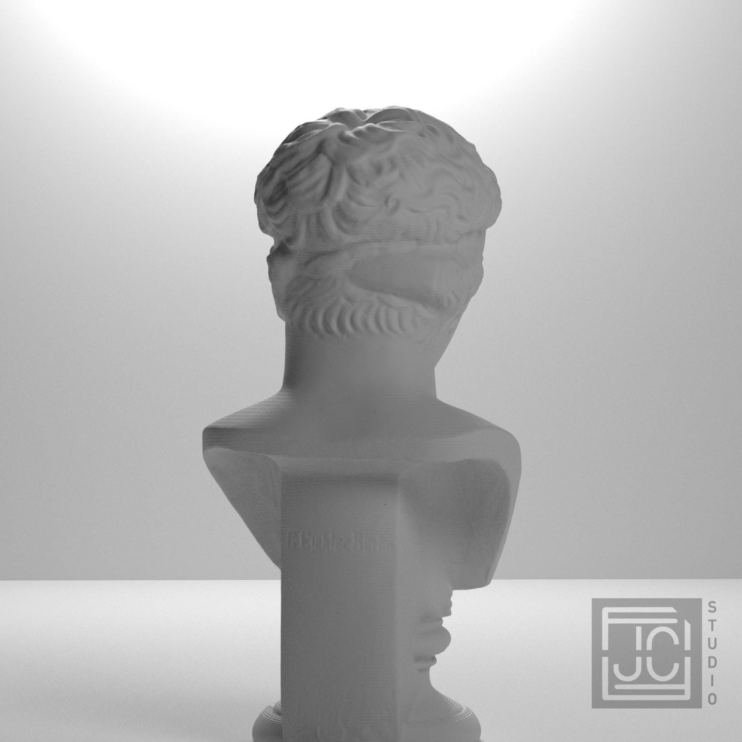 Diadumenos 3D Printed Collectible Bust