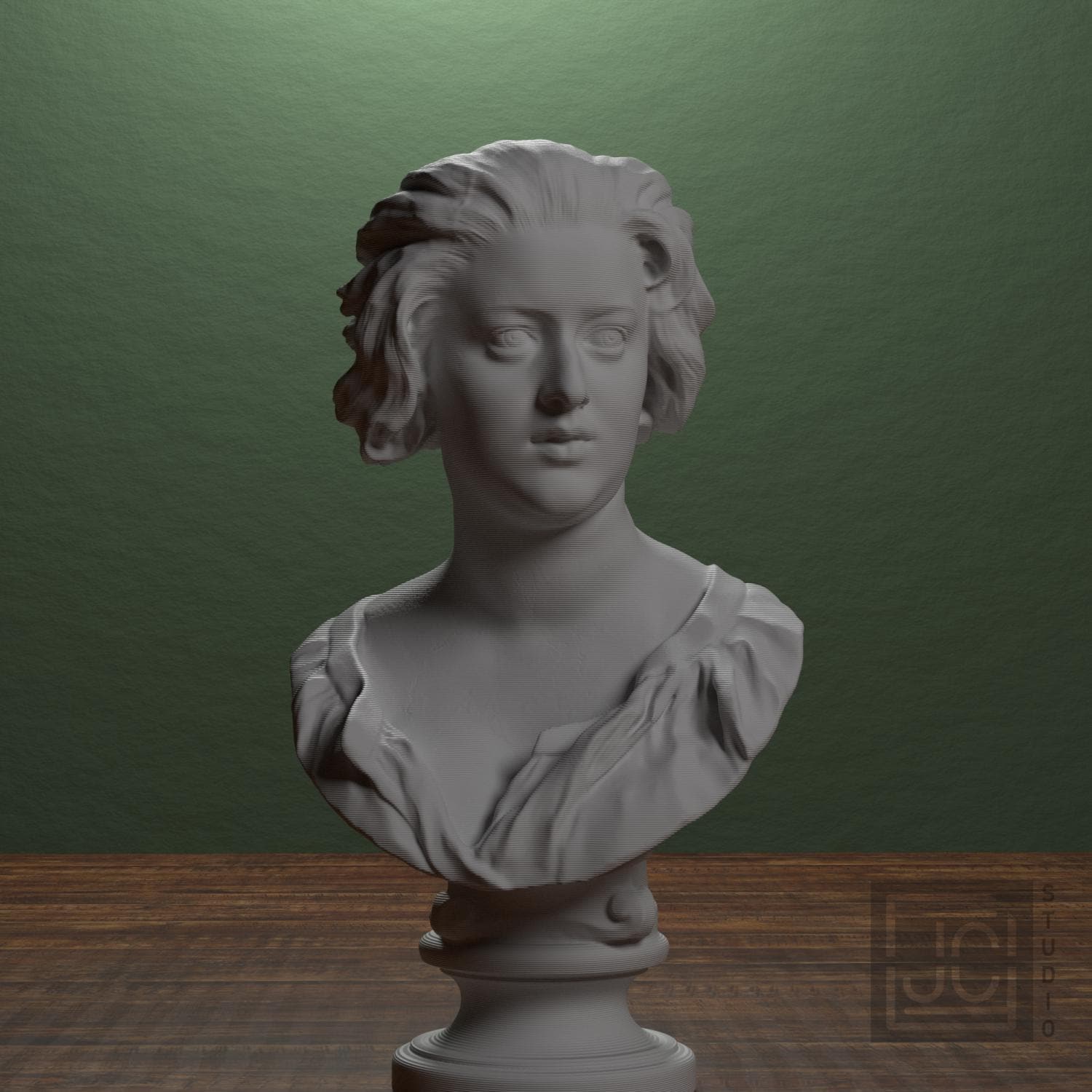 Costanza Bonarelli 3D Printed Collectible Bust