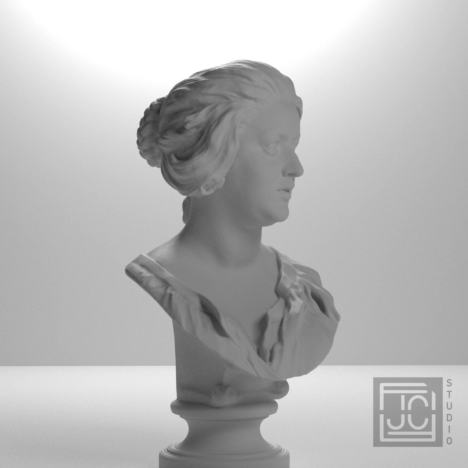 Costanza Bonarelli 3D Printed Collectible Bust