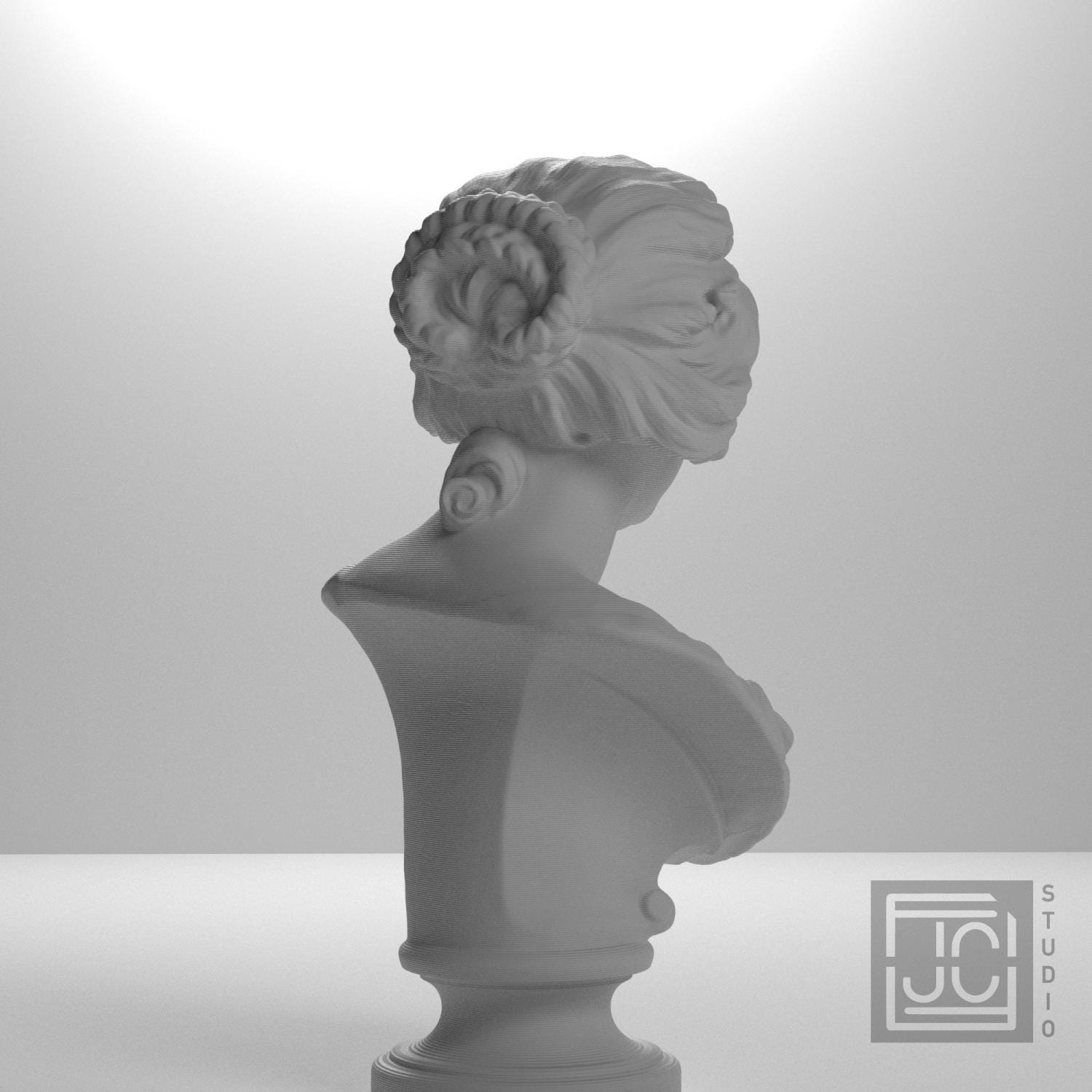 Costanza Bonarelli 3D Printed Collectible Bust