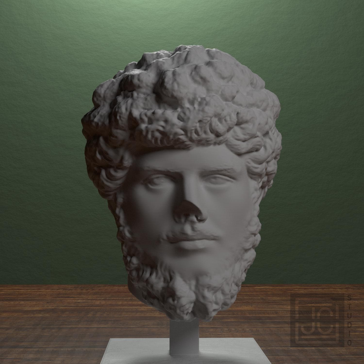 Lucius Verus 3D Printed Collectible Bust