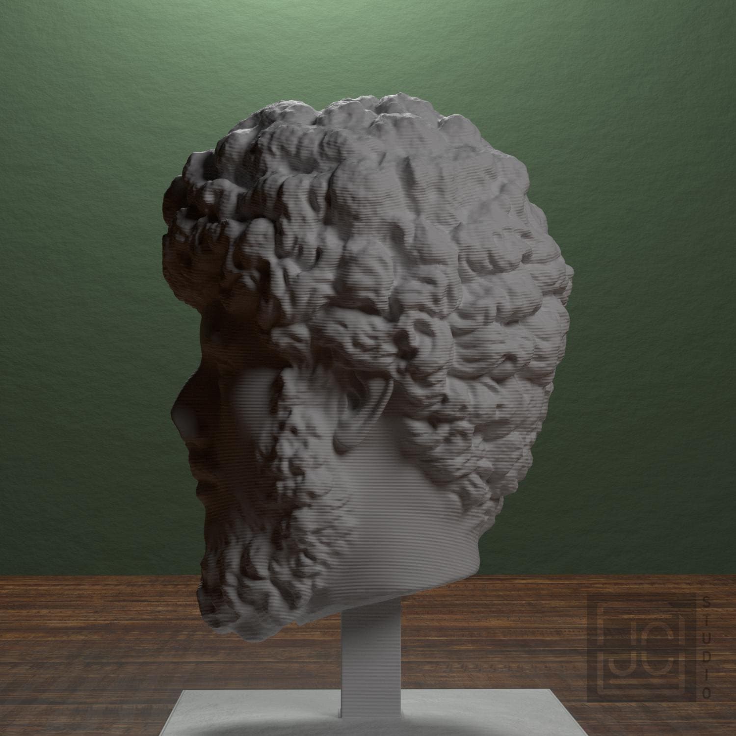 Lucius Verus 3D Printed Collectible Bust