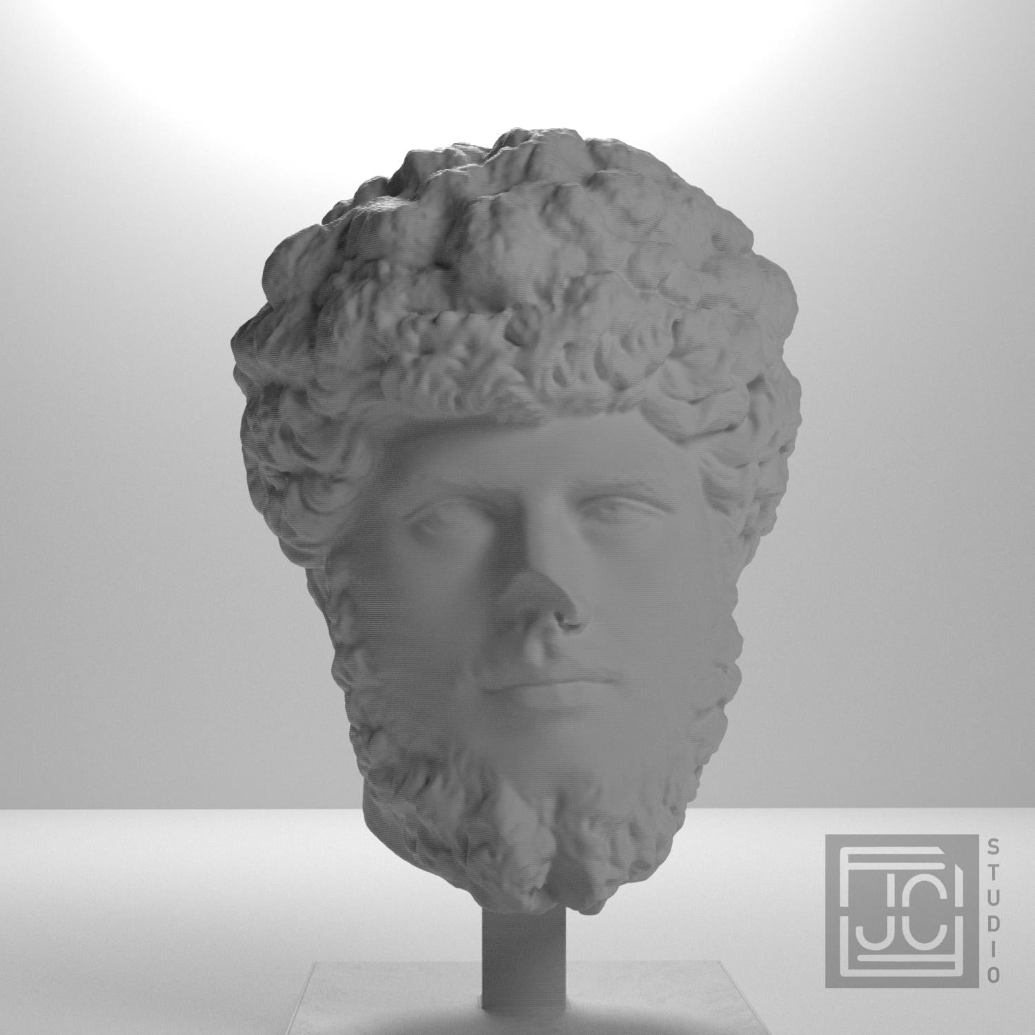Lucius Verus 3D Printed Collectible Bust