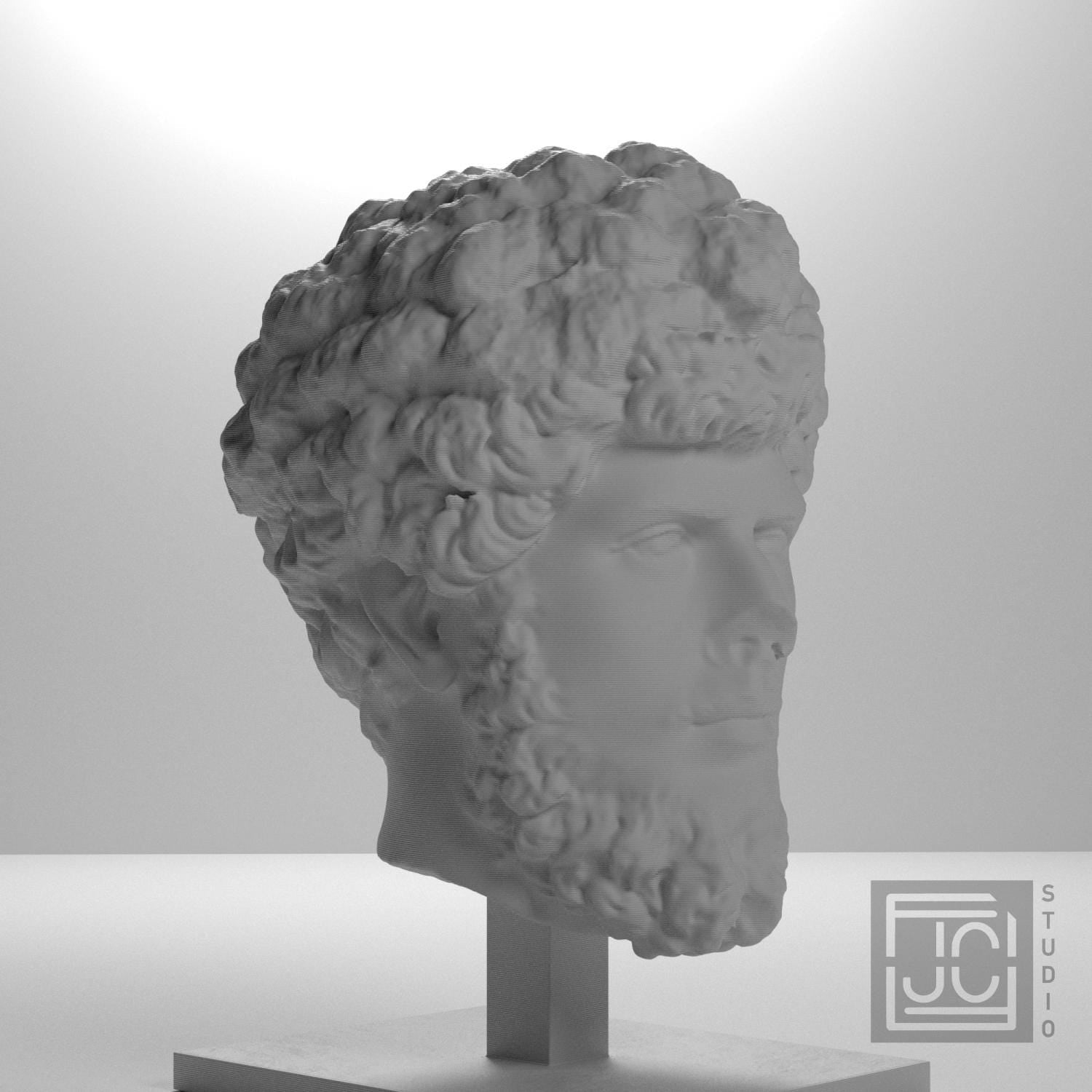 Lucius Verus 3D Printed Collectible Bust
