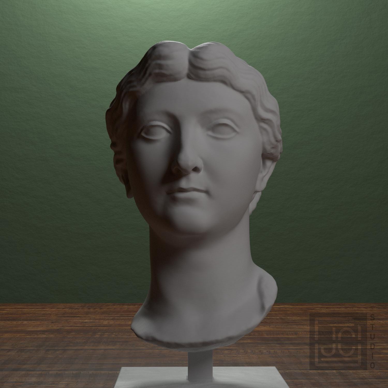 Livie 3D Printed Collectible Bust