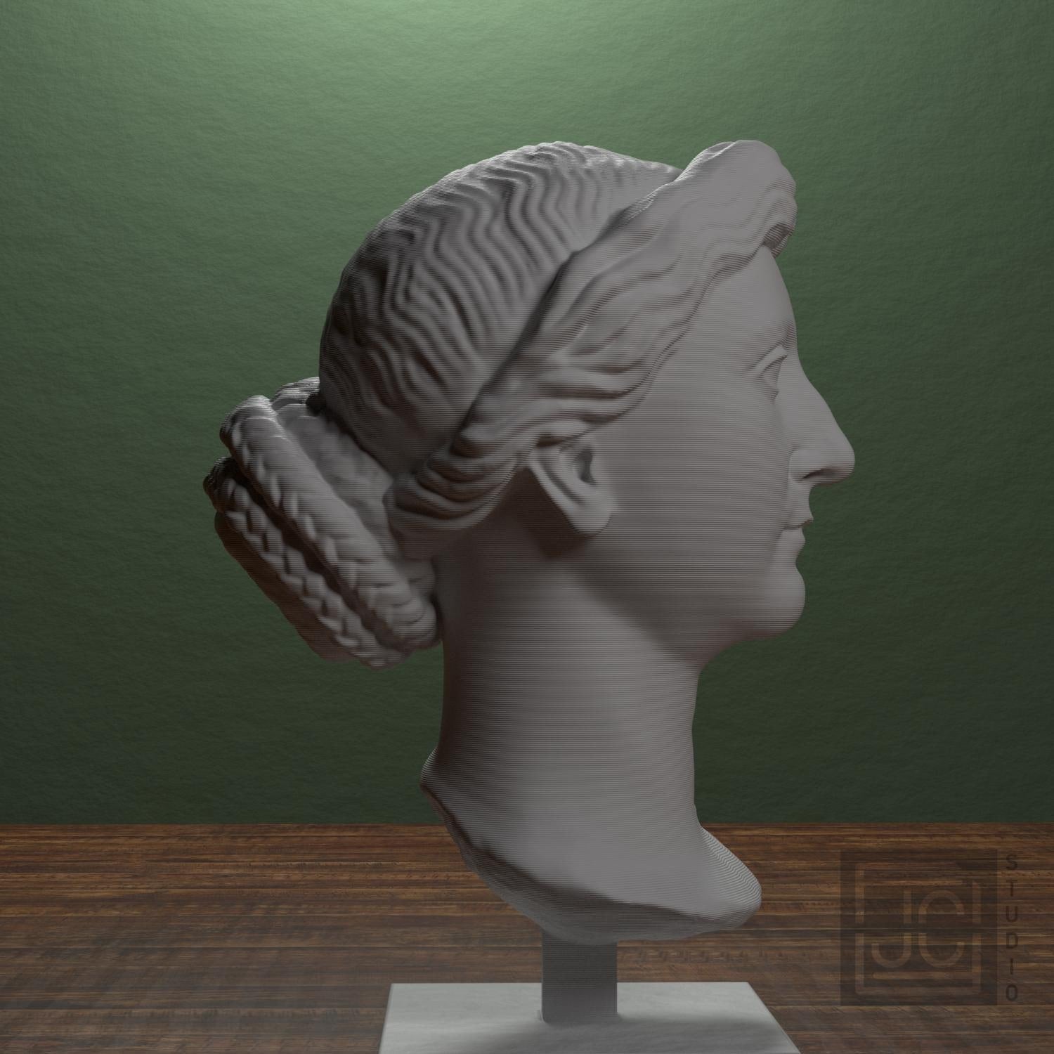 Livie 3D Printed Collectible Bust