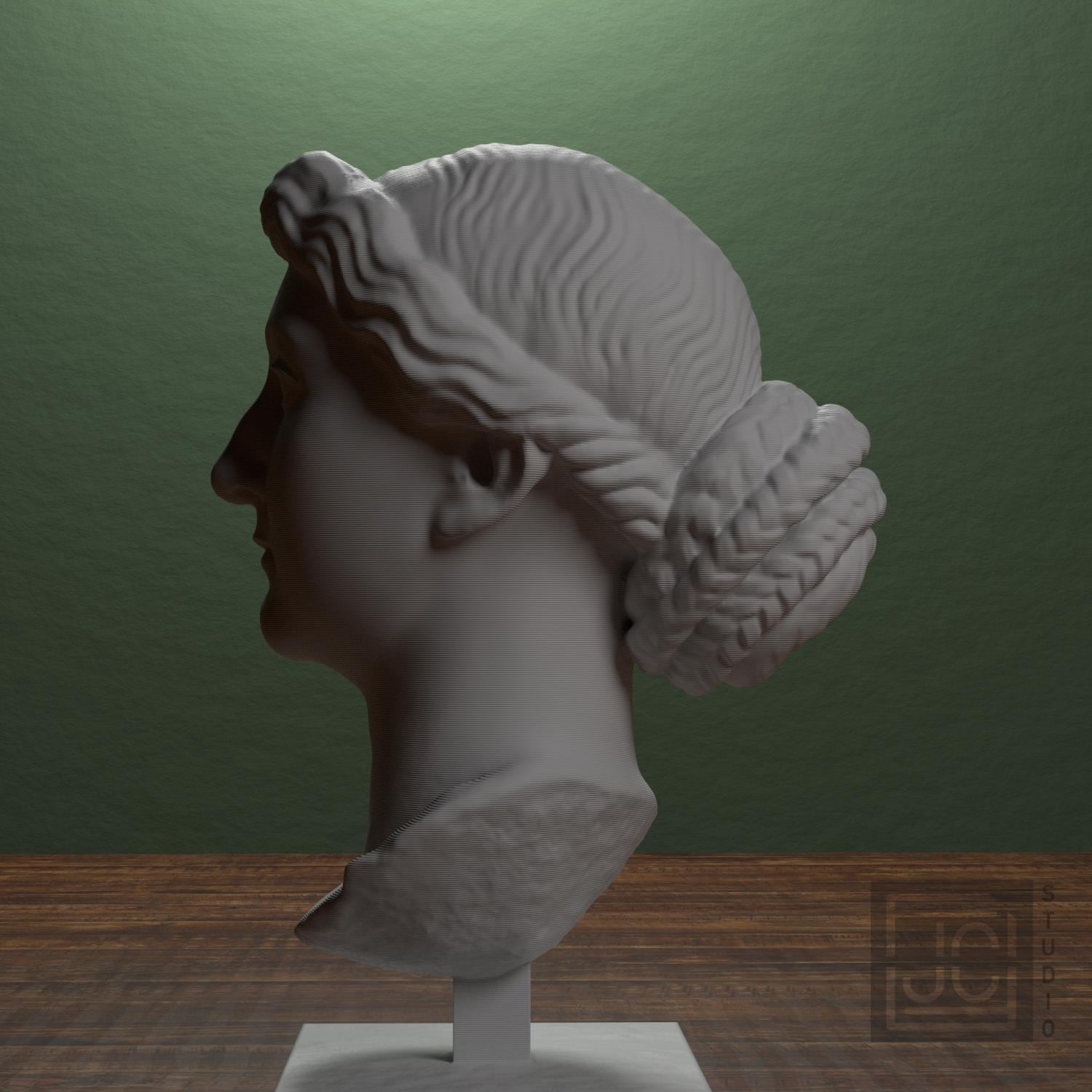 Livie 3D Printed Collectible Bust