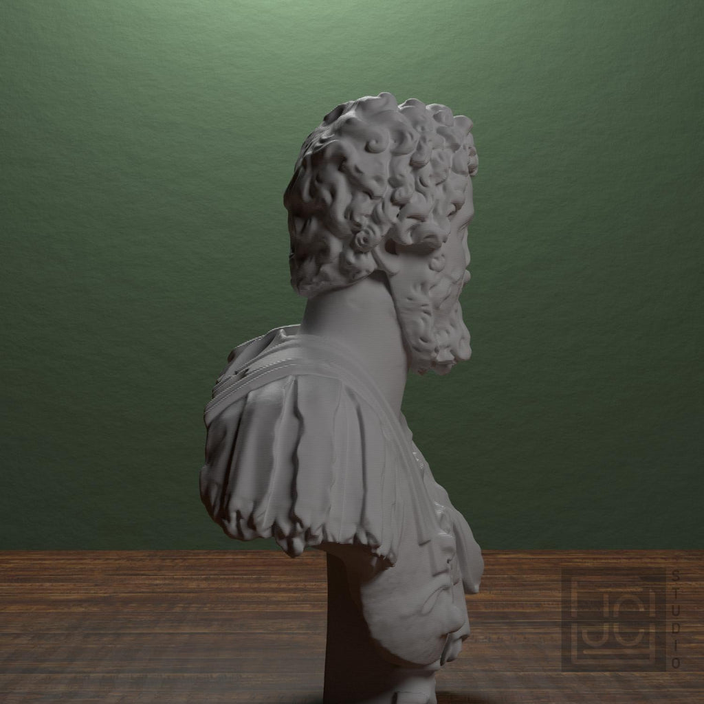 Septimius Severus 3D Printed Collectible Bust