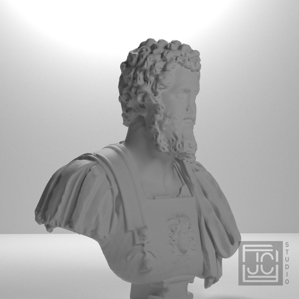 Septimius Severus 3D Printed Collectible Bust