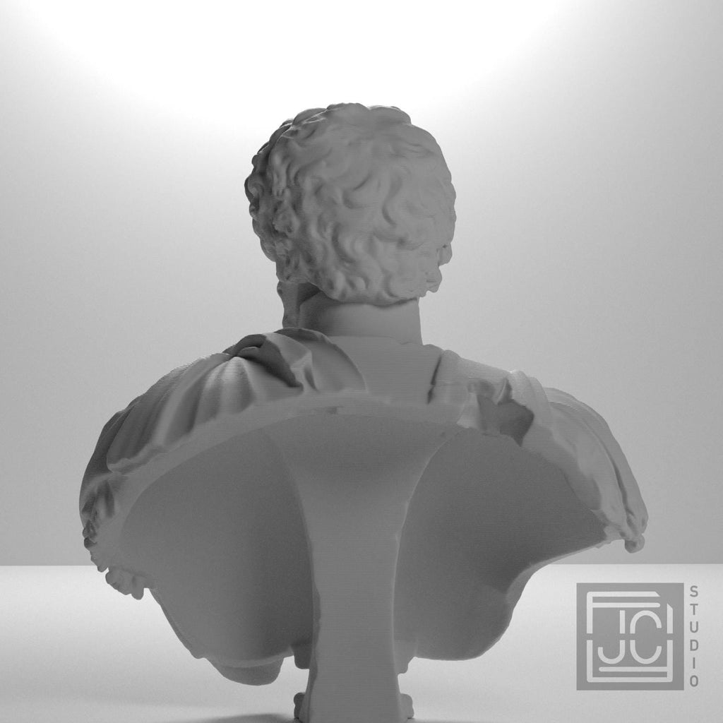 Septimius Severus 3D Printed Collectible Bust