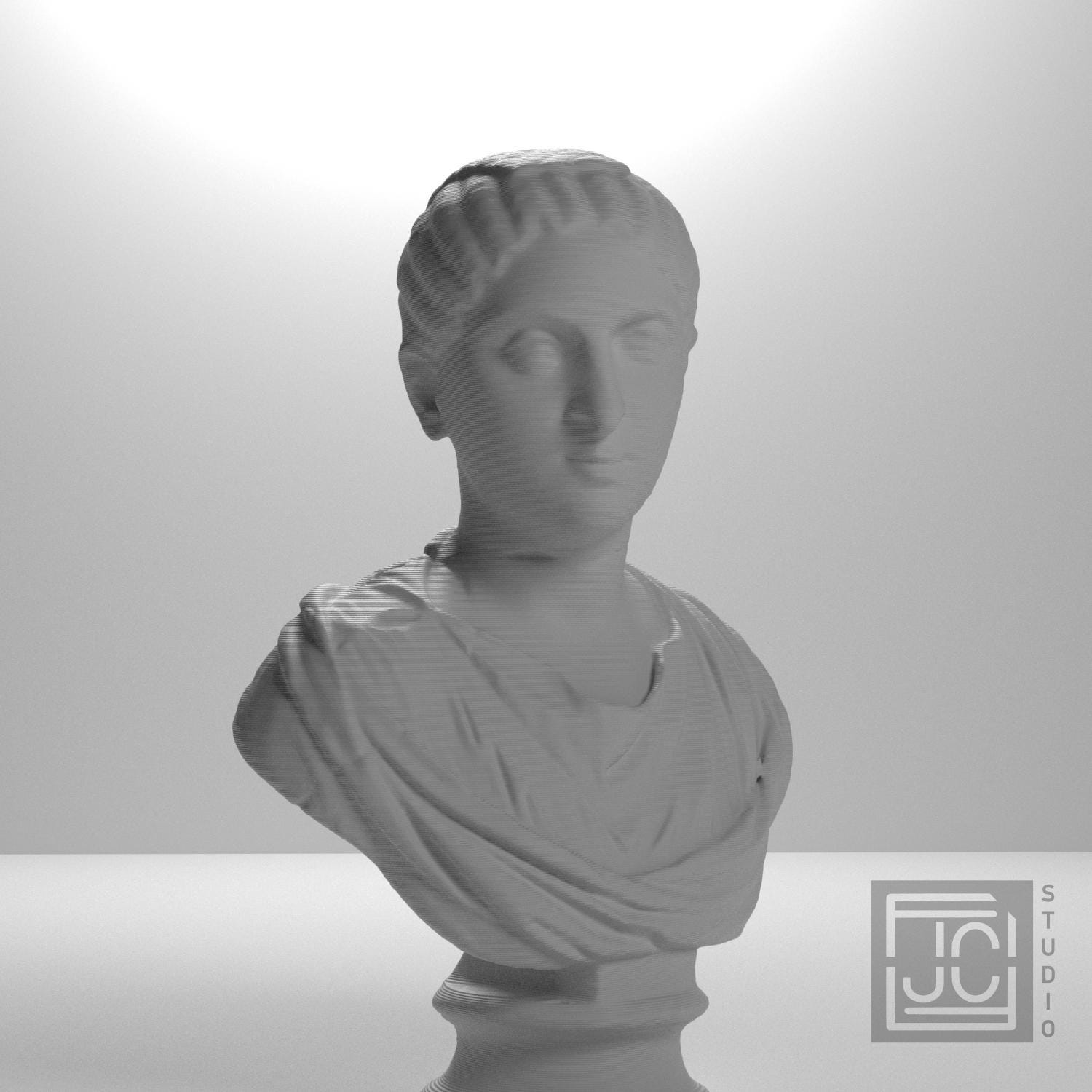 Tranquillina 3D Printed Collectible Bust