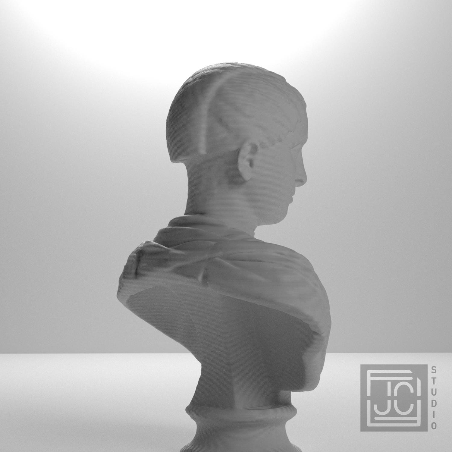 Tranquillina 3D Printed Collectible Bust