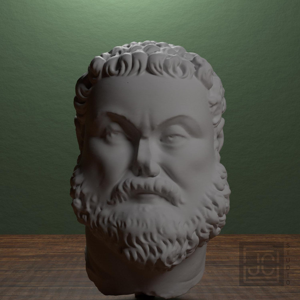 Emperor Maximian Head 3D Printed Museum Replica