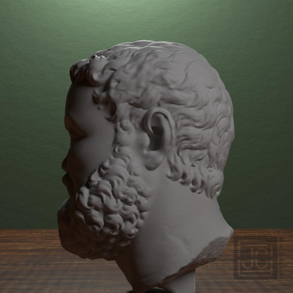 Emperor Maximian Head 3D Printed Museum Replica