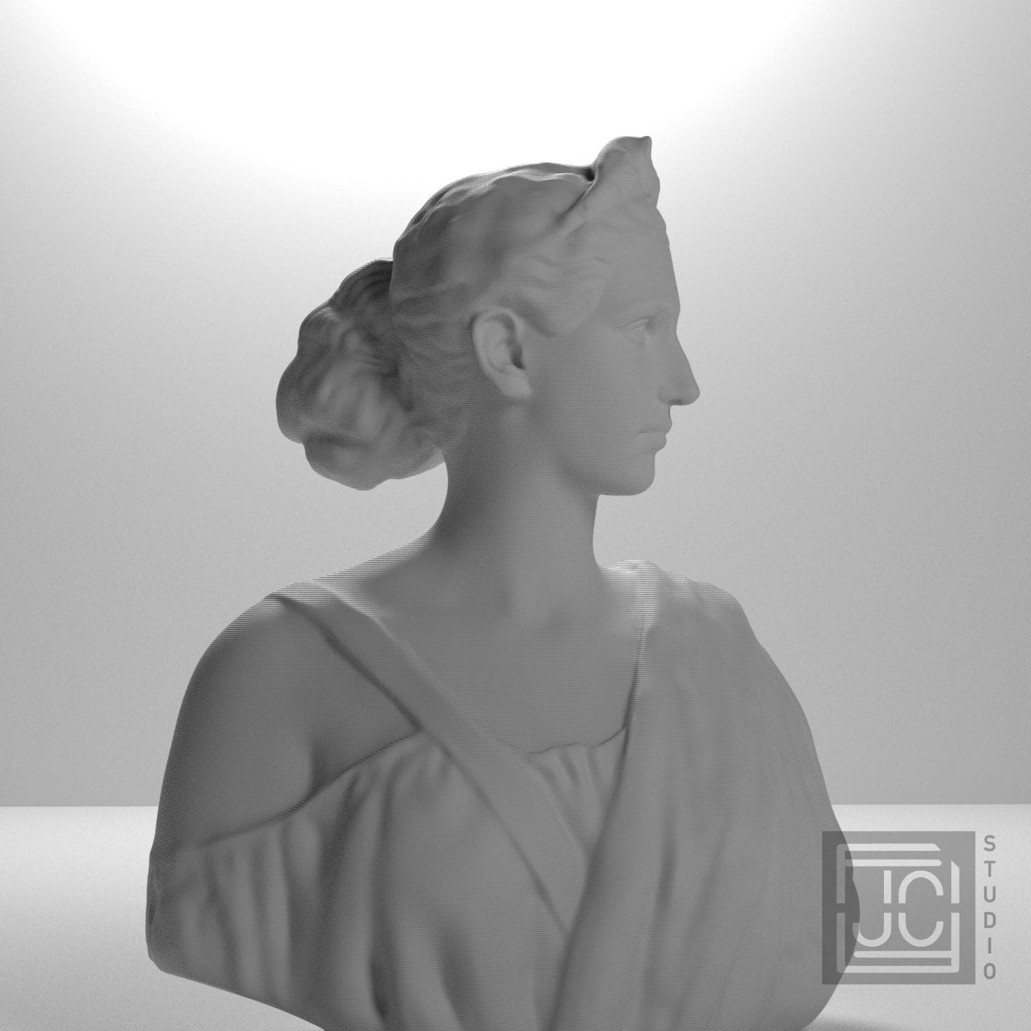 Diana 3D Printed Collectible Bust