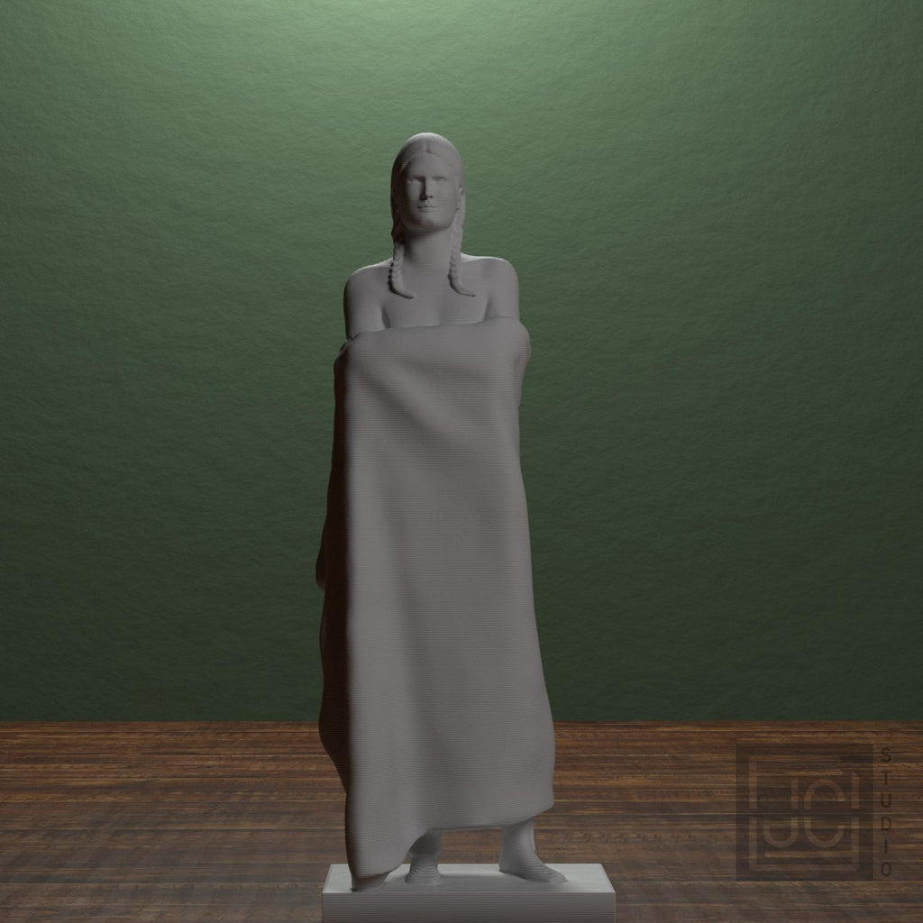 An American Stoic 3D Printed Collectible Bust