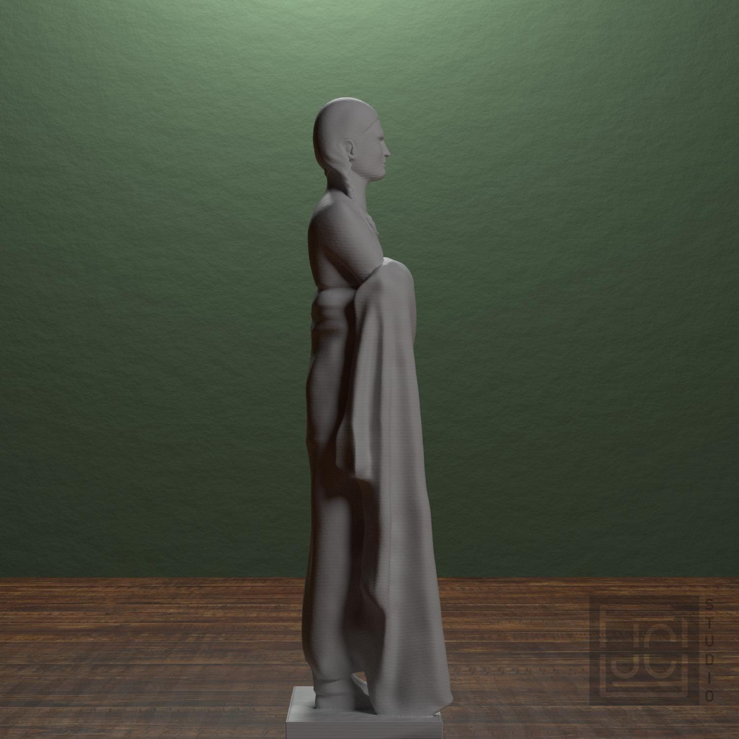 An American Stoic 3D Printed Collectible Bust
