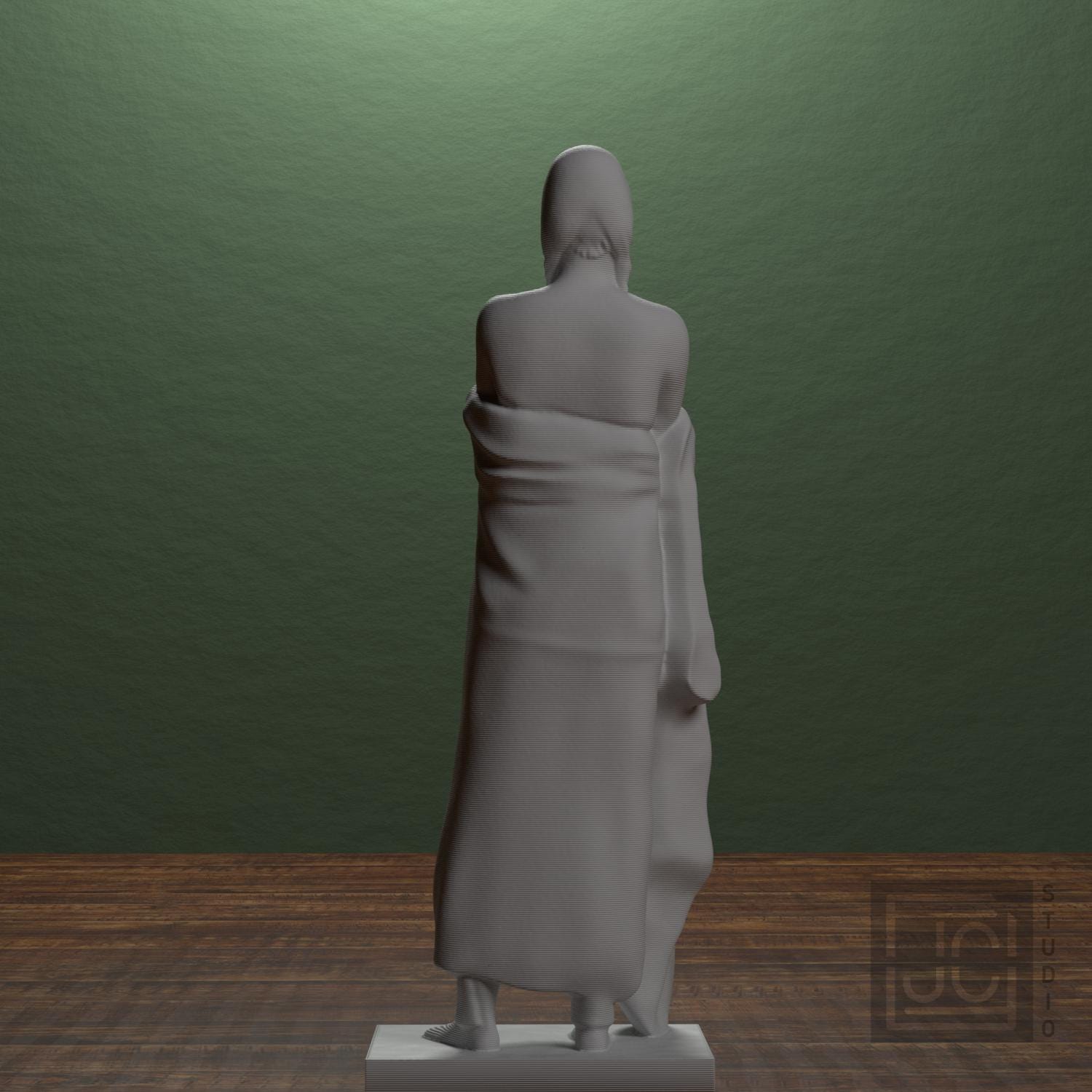 An American Stoic 3D Printed Collectible Bust