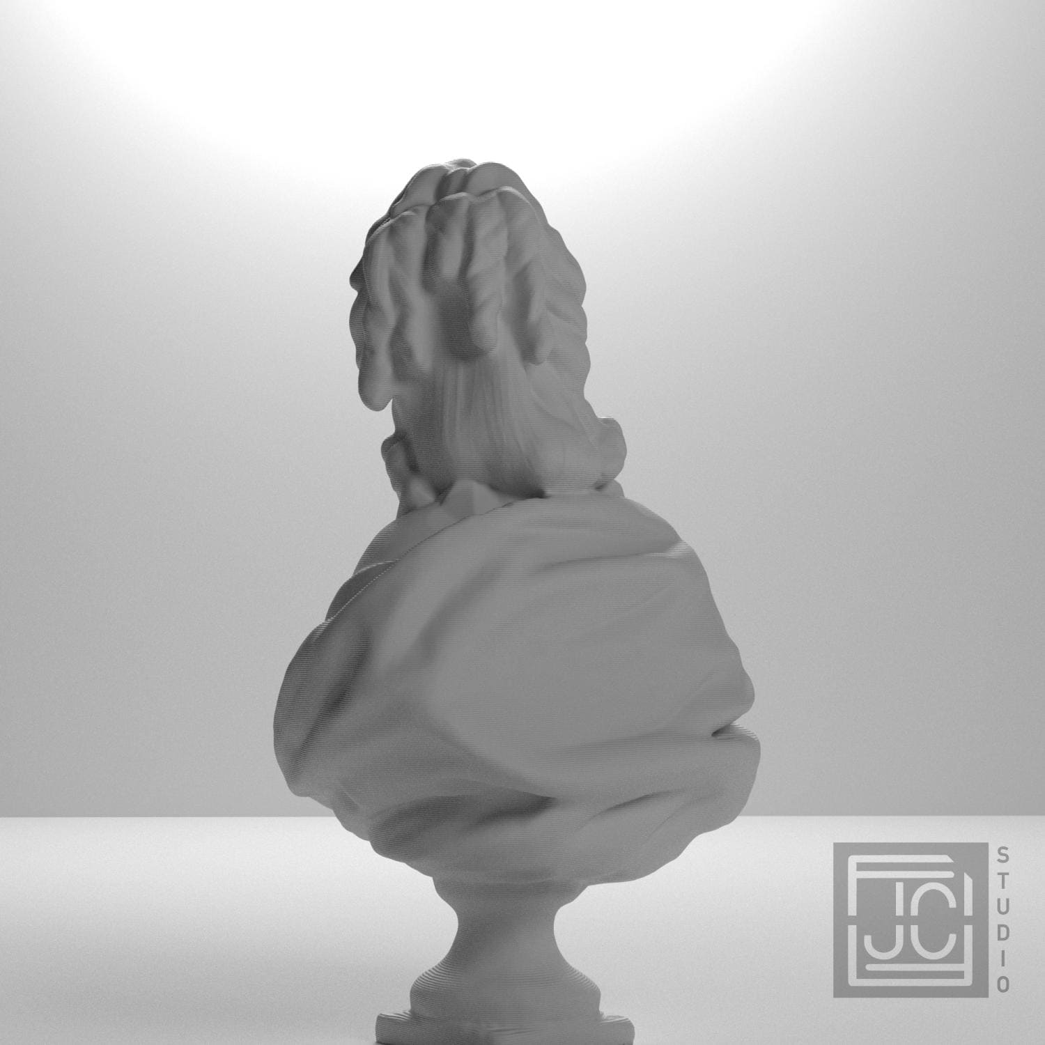 Anne-Marie-Louise Thomas de Domangeville 3D Printed Collectible Bust
