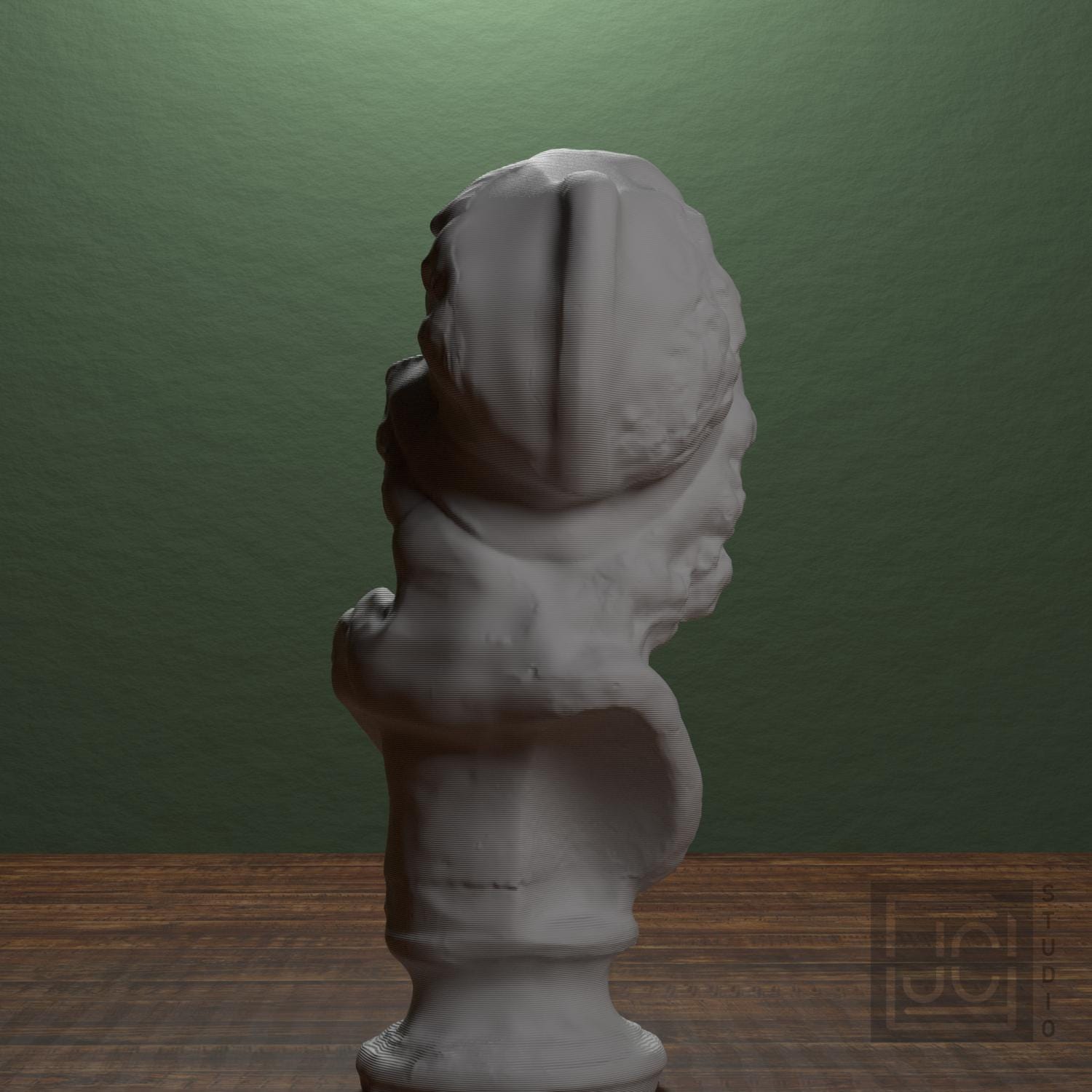 Deity 3D Printed Collectible Bust
