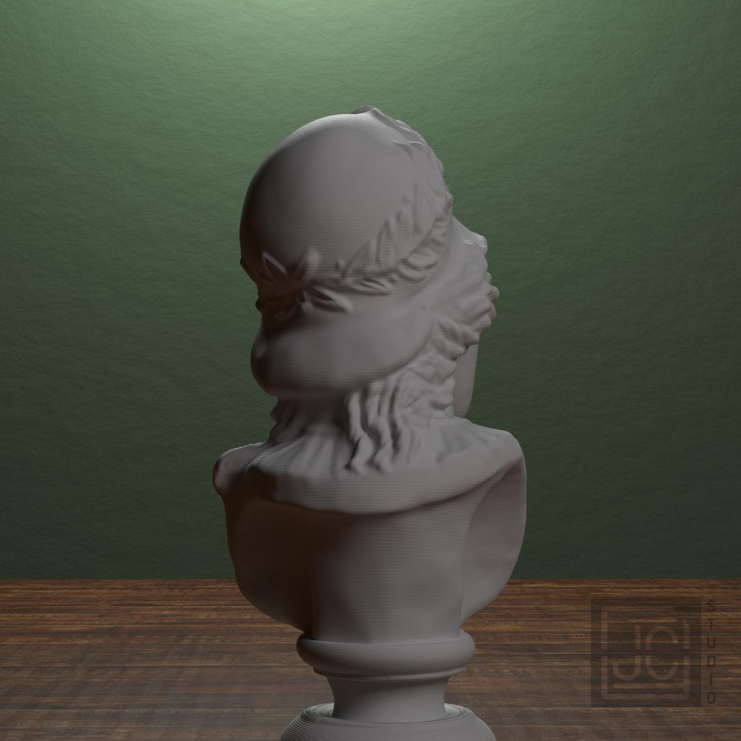 Minerva 3D Printed Collectible Bust