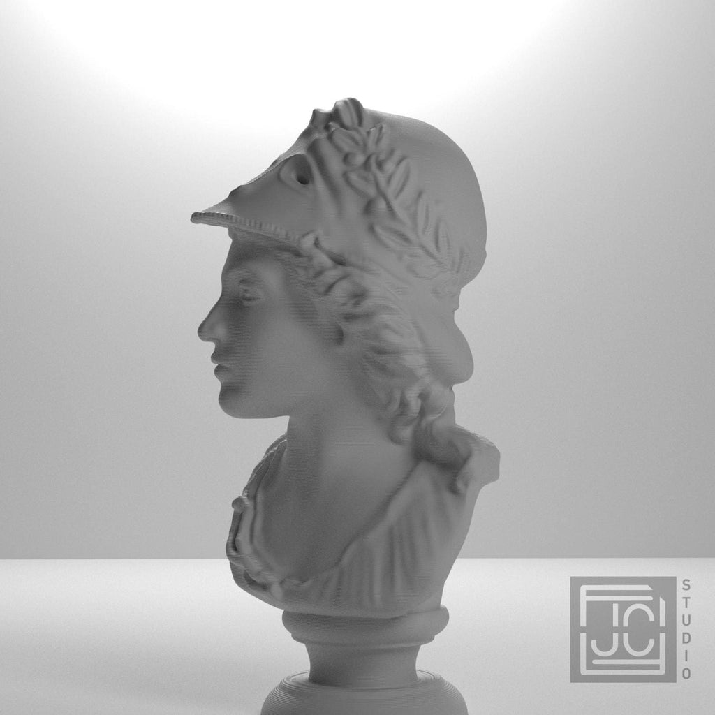 Minerva 3D Printed Collectible Bust