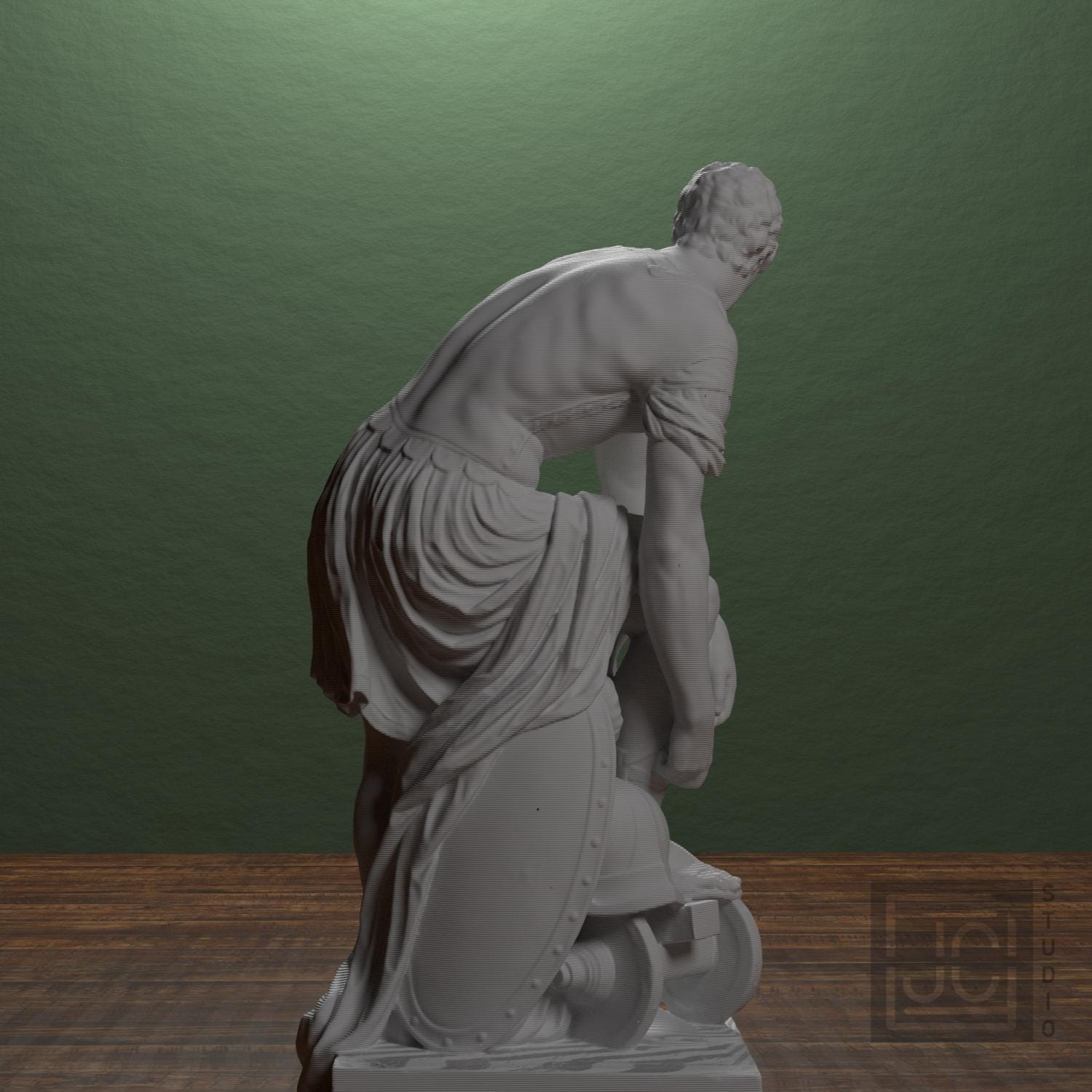 Lucius Quinctius Cincinnatus (Vienna) 3D Printed Collectible Bust