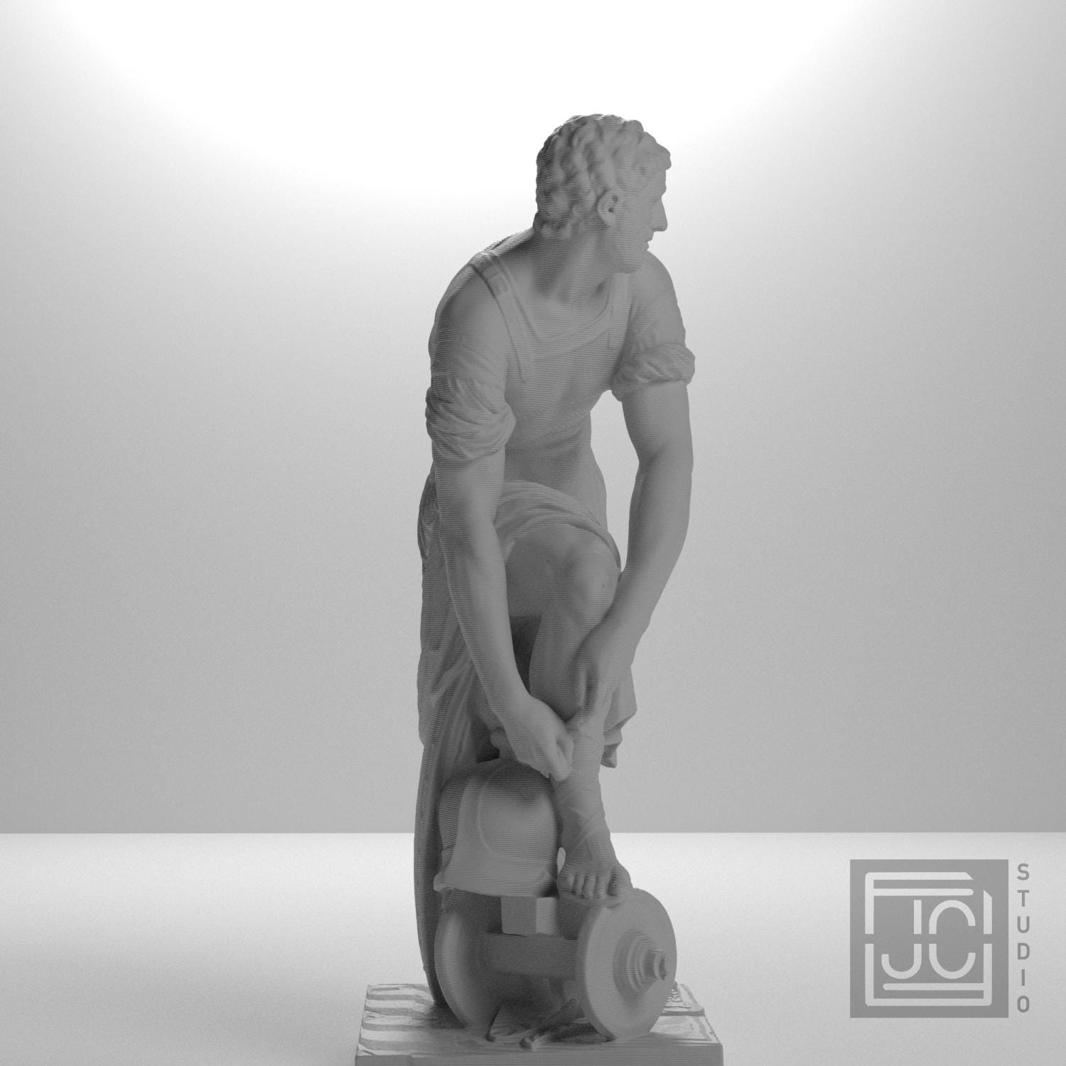 Lucius Quinctius Cincinnatus (Vienna) 3D Printed Collectible Bust