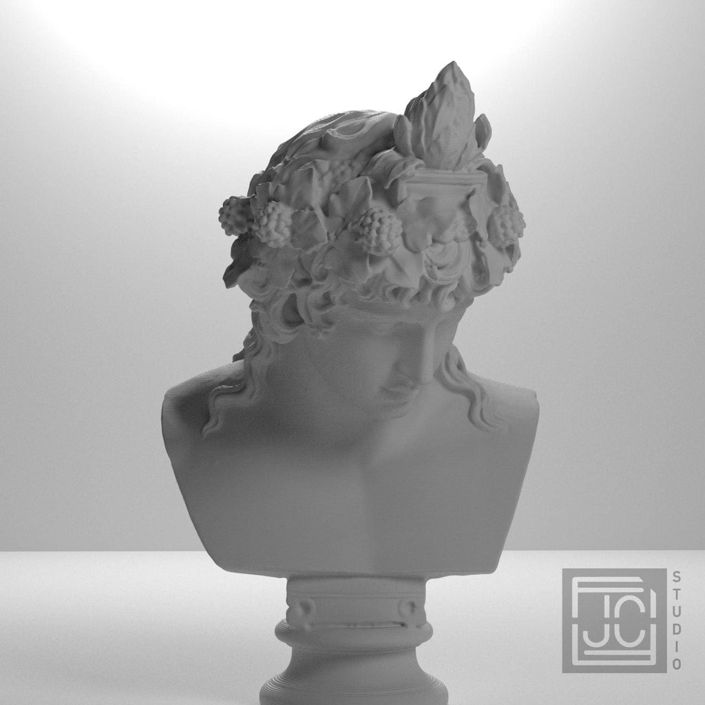 Antinous as Dionysus 3D Printed Collectible Bust