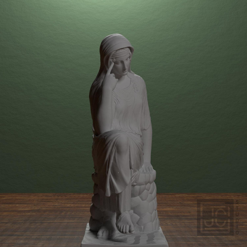 Seated Penelope 3D Printed Museum Replica