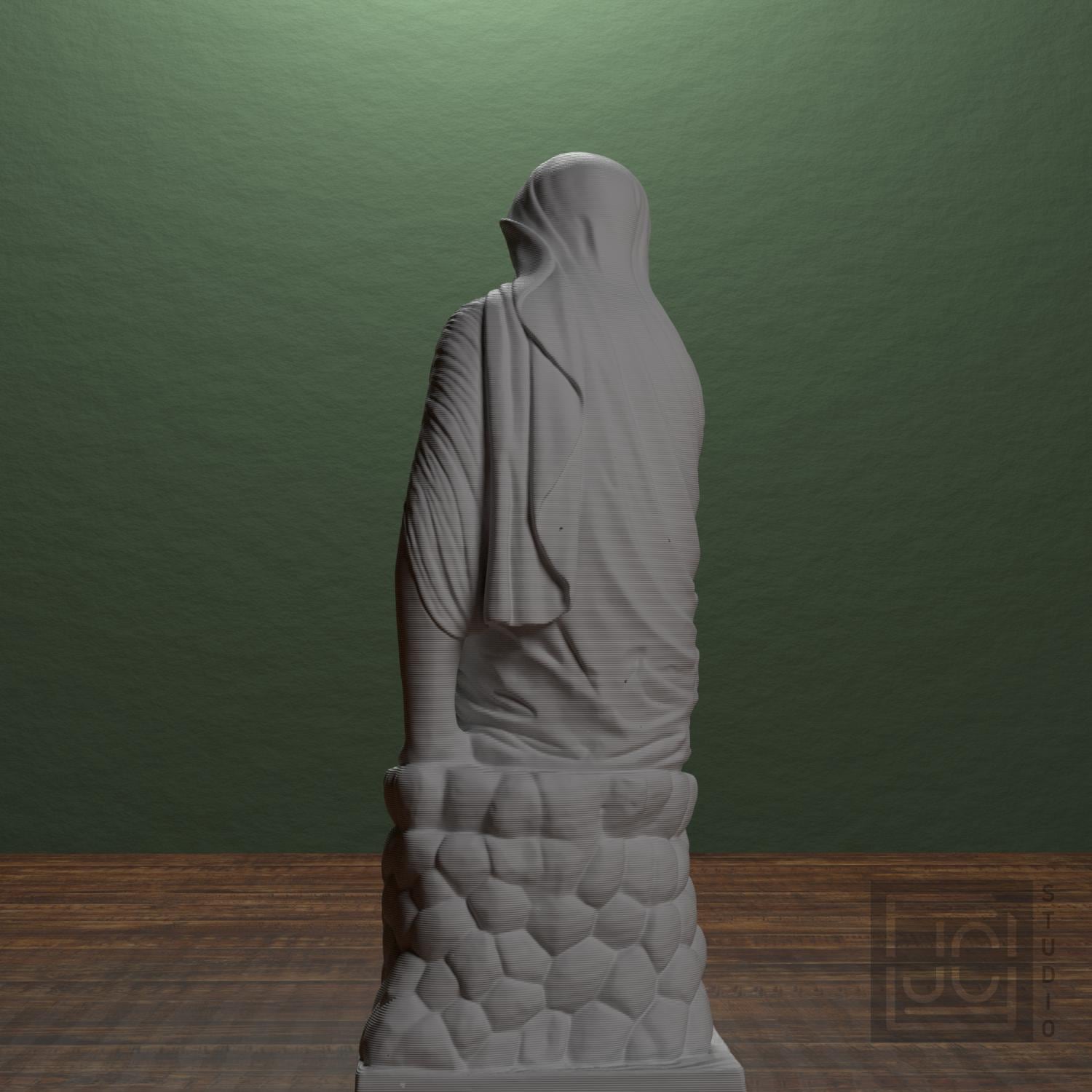 Seated Penelope 3D Printed Museum Replica
