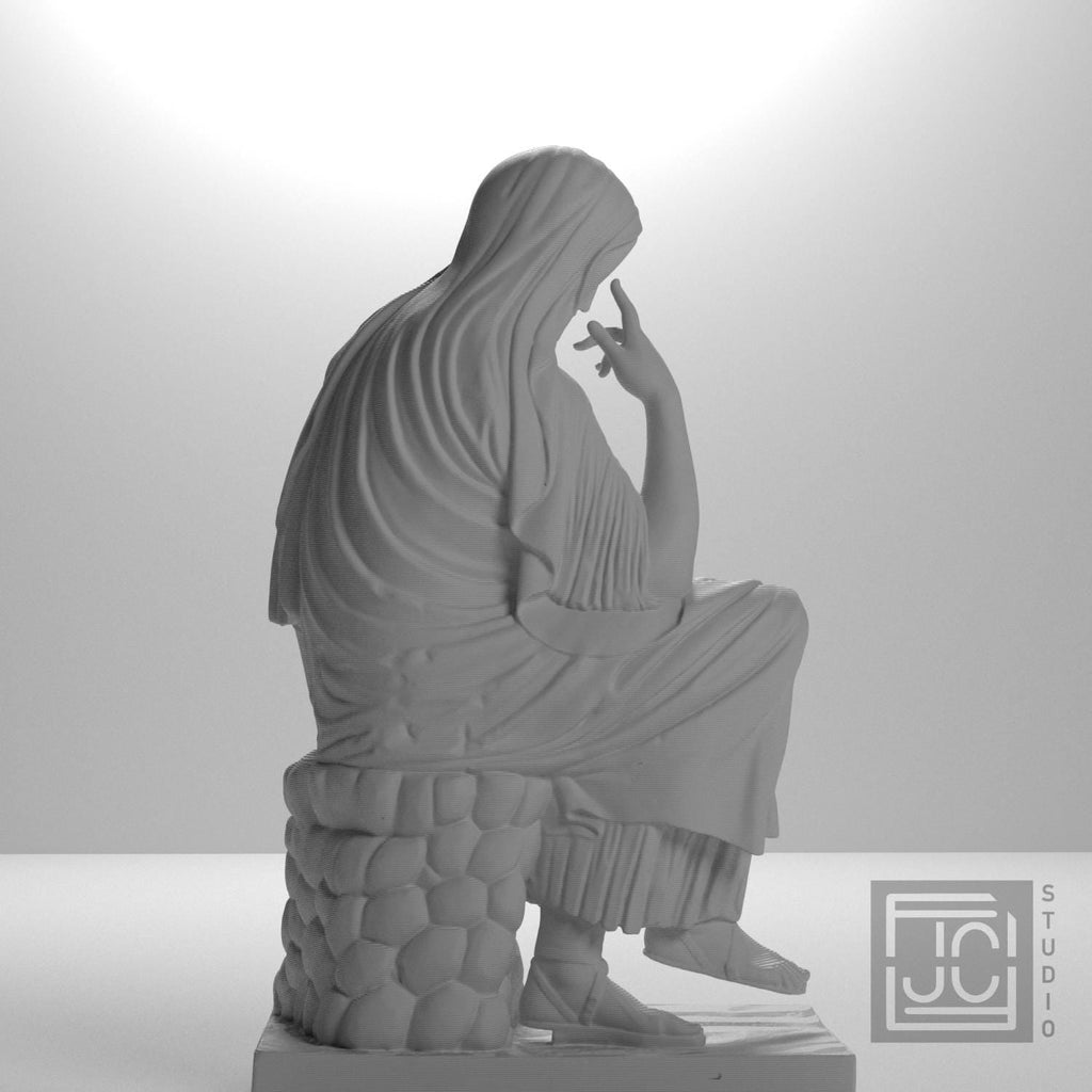 Seated Penelope 3D Printed Museum Replica