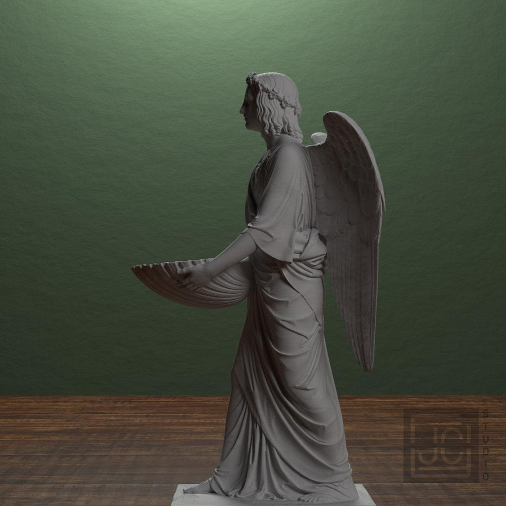 Baptismal Angel 3D Printed Collectible Bust