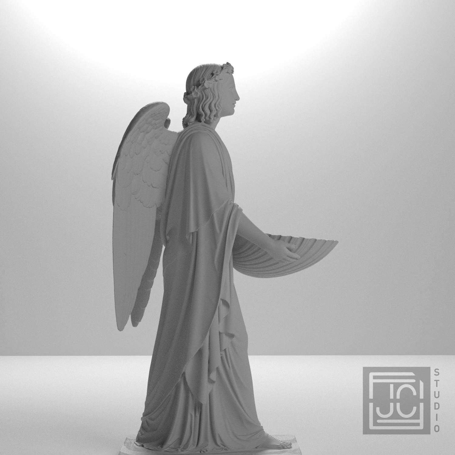 Baptismal Angel 3D Printed Collectible Bust